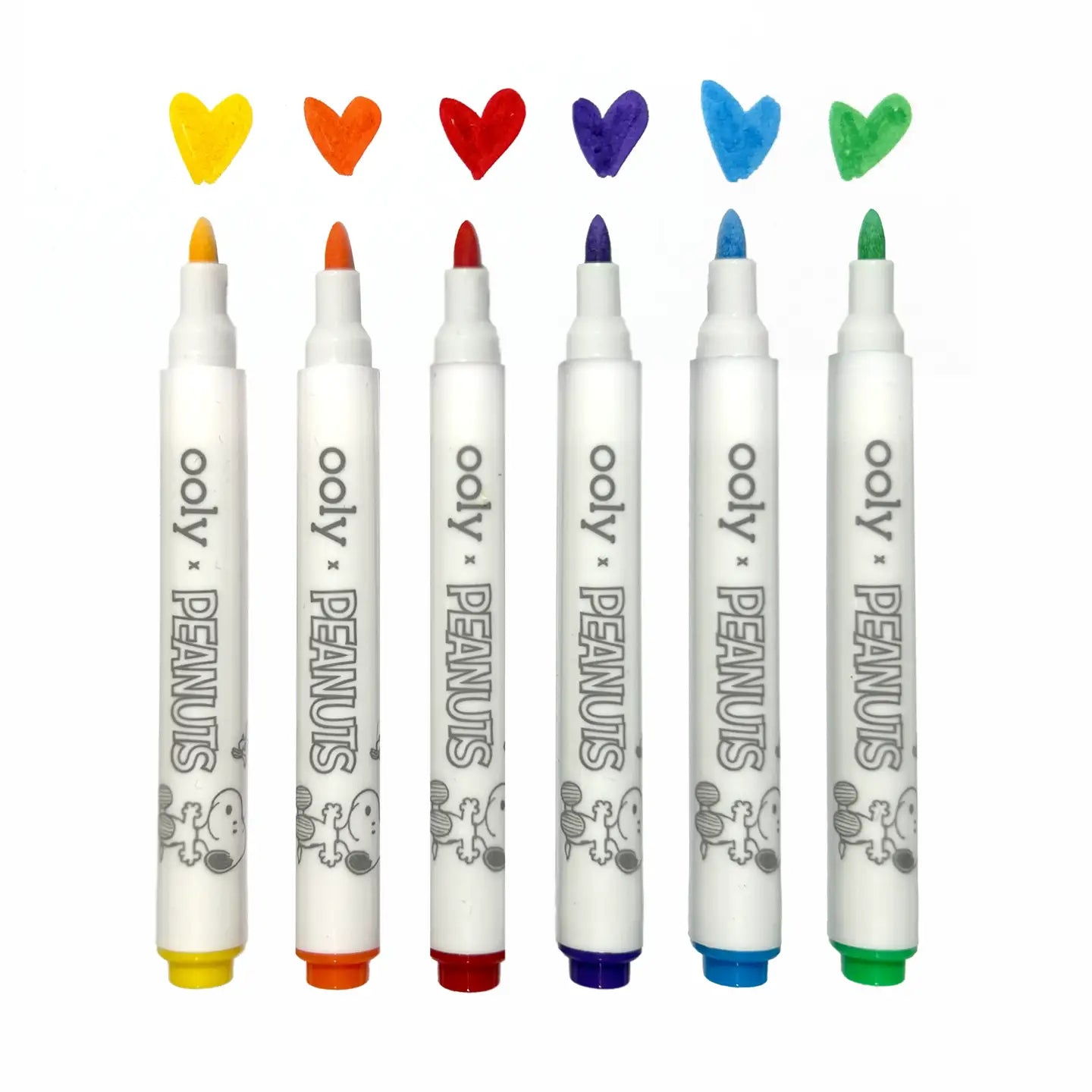 NEW OOLY X Peanuts: D.I.Y. Shrink Art Kit & 6 Mini Paint Markers OOLY