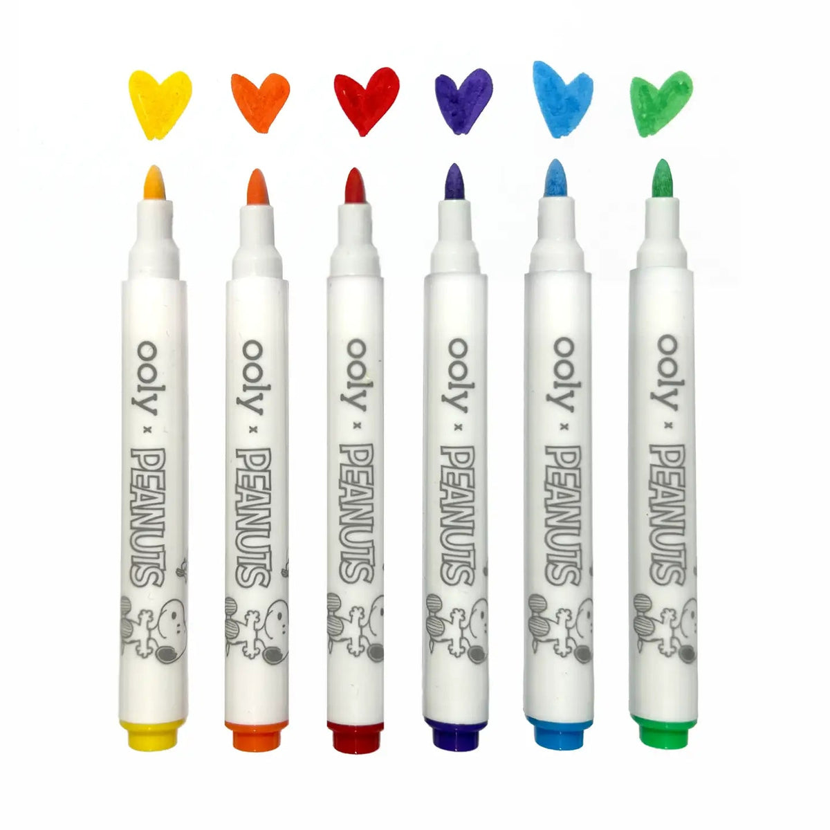NEW OOLY X Peanuts: D.I.Y. Shrink Art Kit & 6 Mini Paint Markers OOLY
