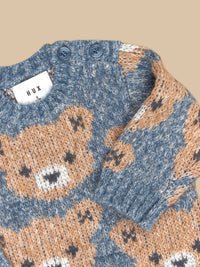 Huxbaby NIGHT HUXBEAR KNIT JUMPER Huxbaby