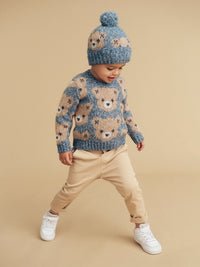 Huxbaby NIGHT HUXBEAR KNIT JUMPER Huxbaby