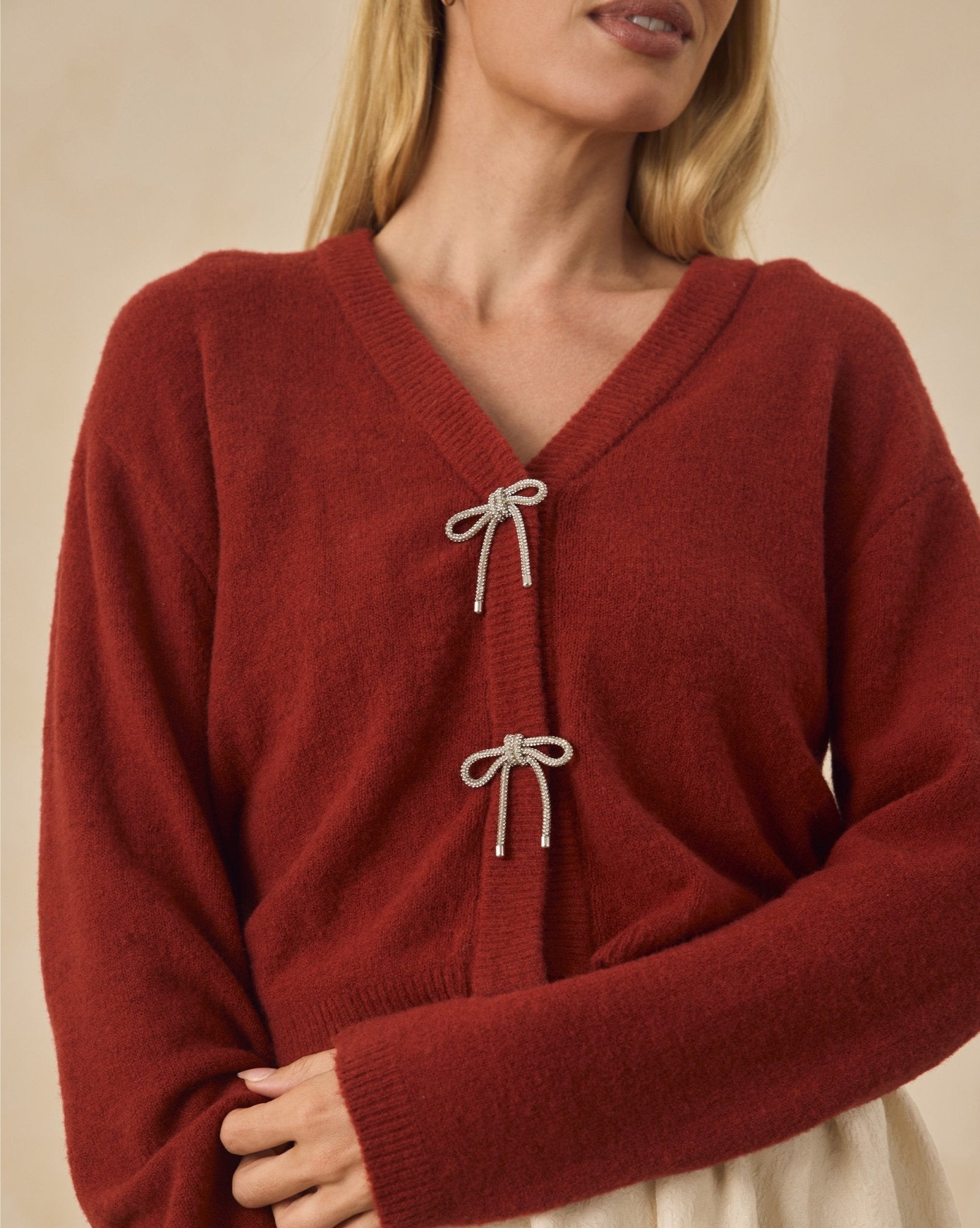 Noralee Bow Cardigan | Ruby Noralee