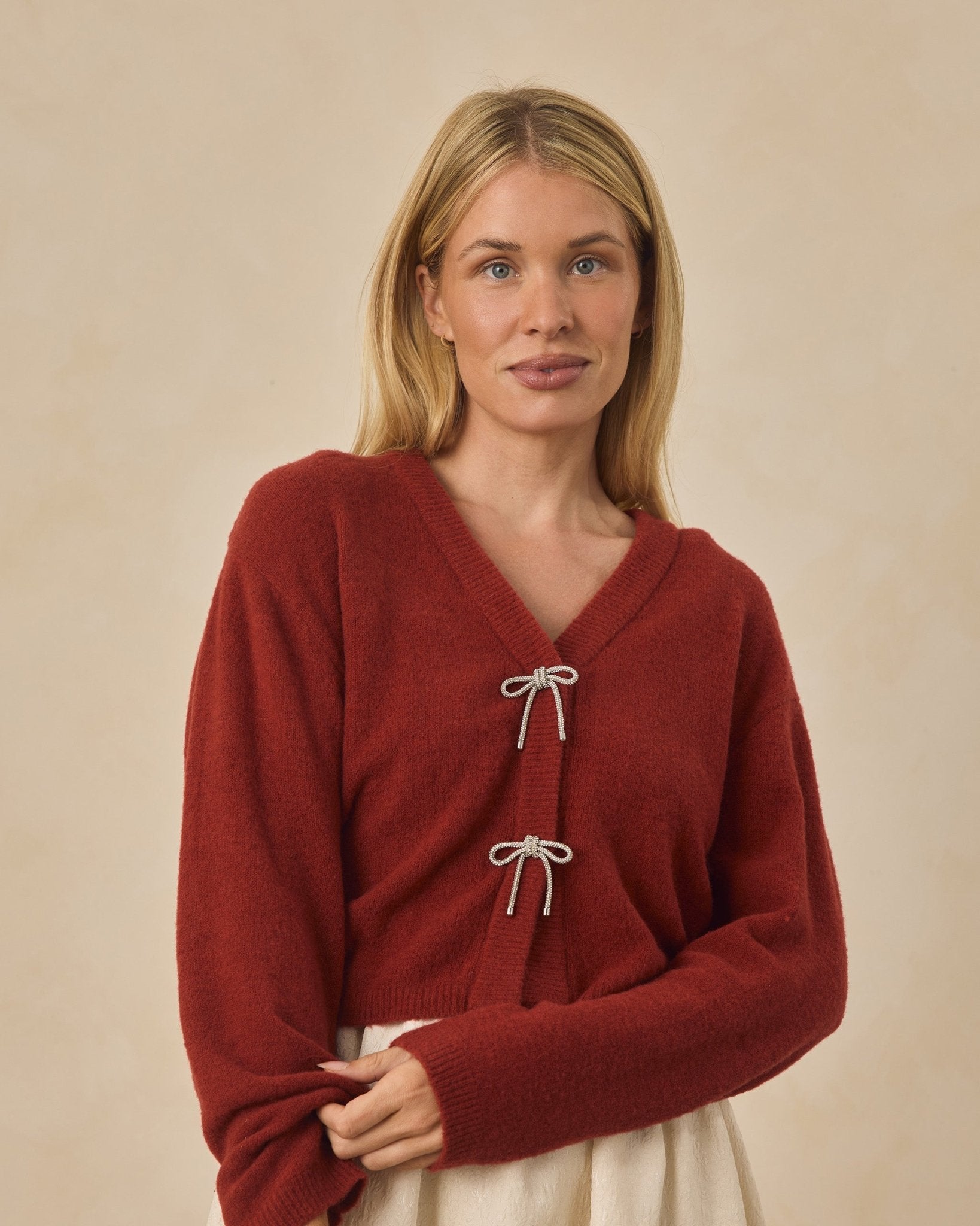 Noralee Bow Cardigan | Ruby Noralee