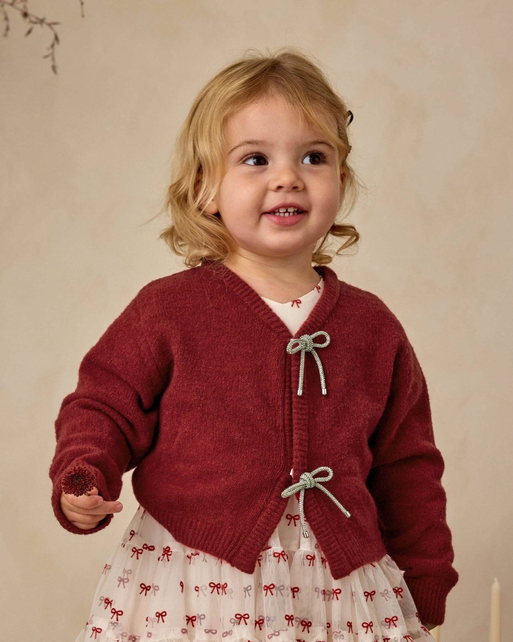Noralee Bow Cardigan | Ruby Noralee