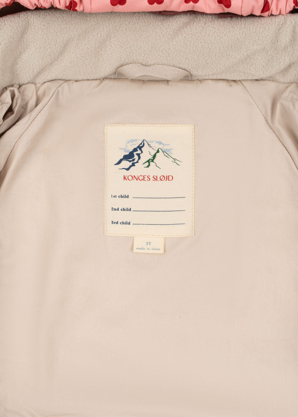 Konges Sløjd NUKA JACKET GRS - coeur mellow Konges Sløjd