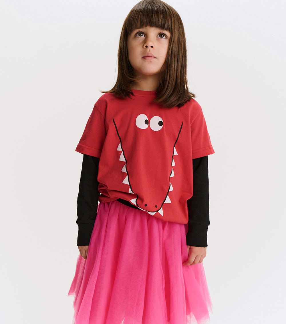 NUNUNU kooky croco shirt NUNUNU