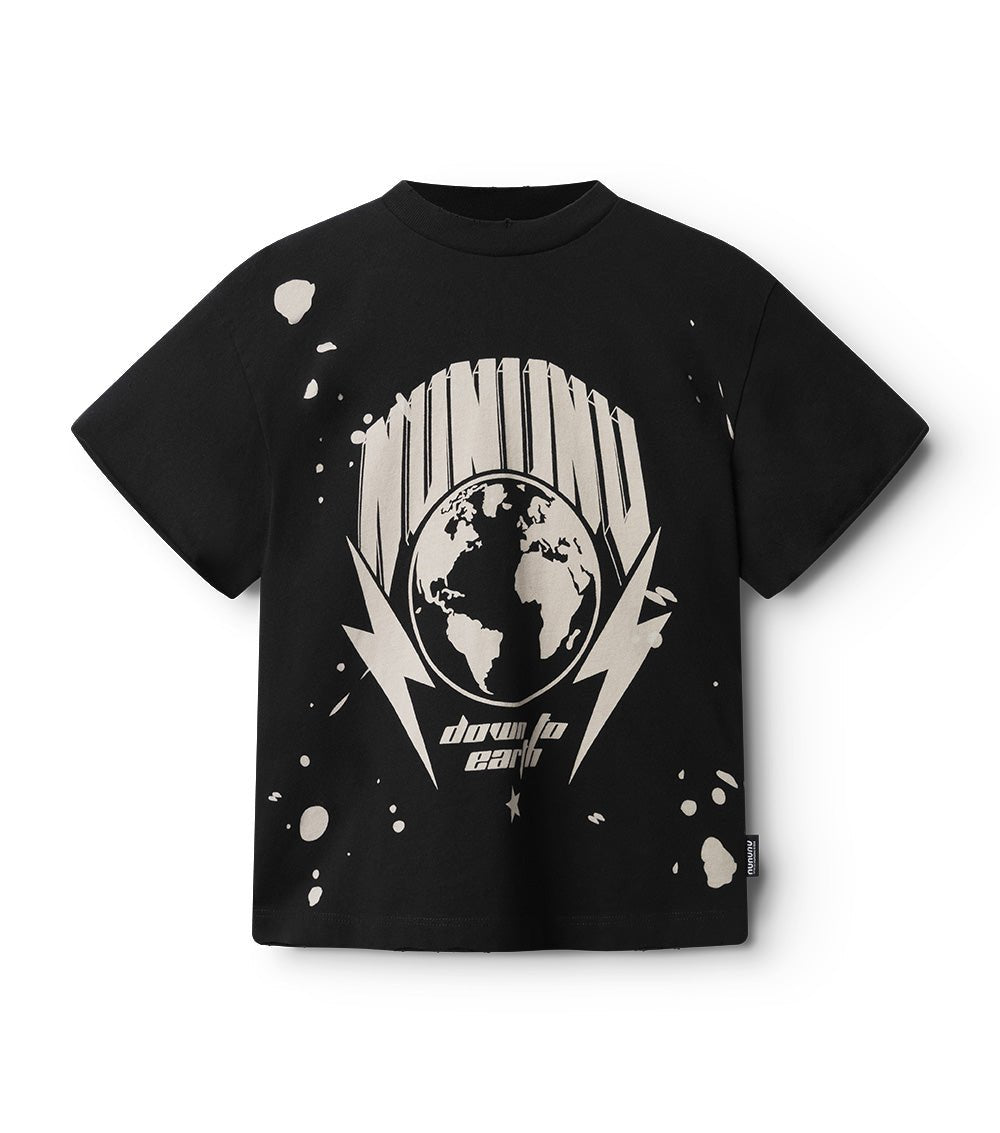 Nununu PLANET NUNUNU T - SHIRT - black NUNUNU