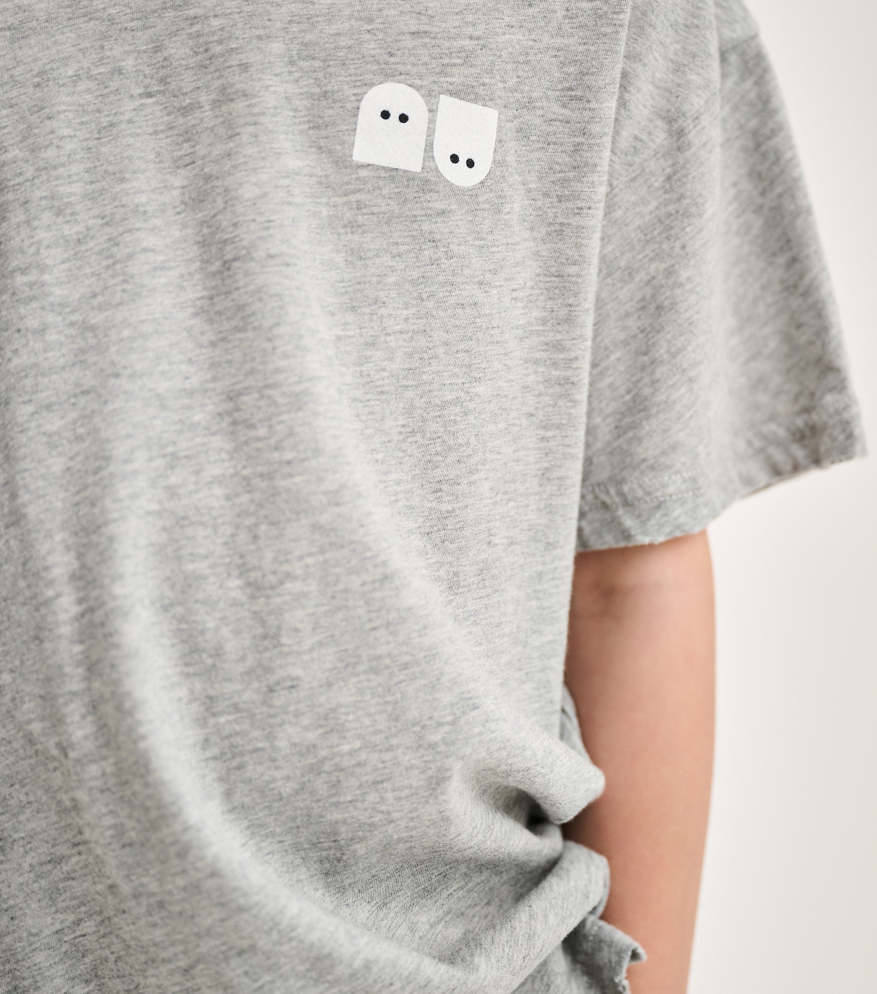 Nununu spookies t-shirt - Grey NUNUNU