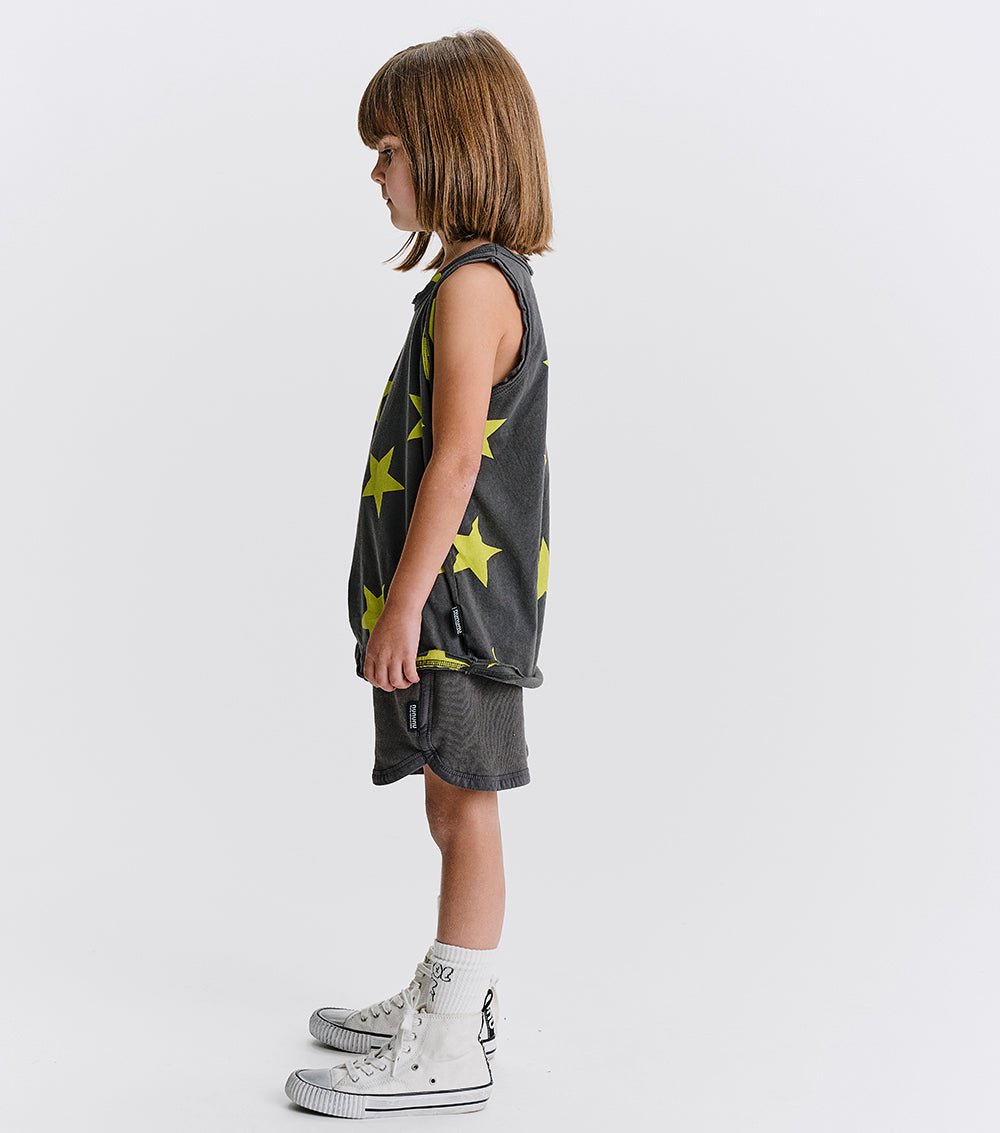 Nununu star tanktop - Graphic Lime NUNUNU