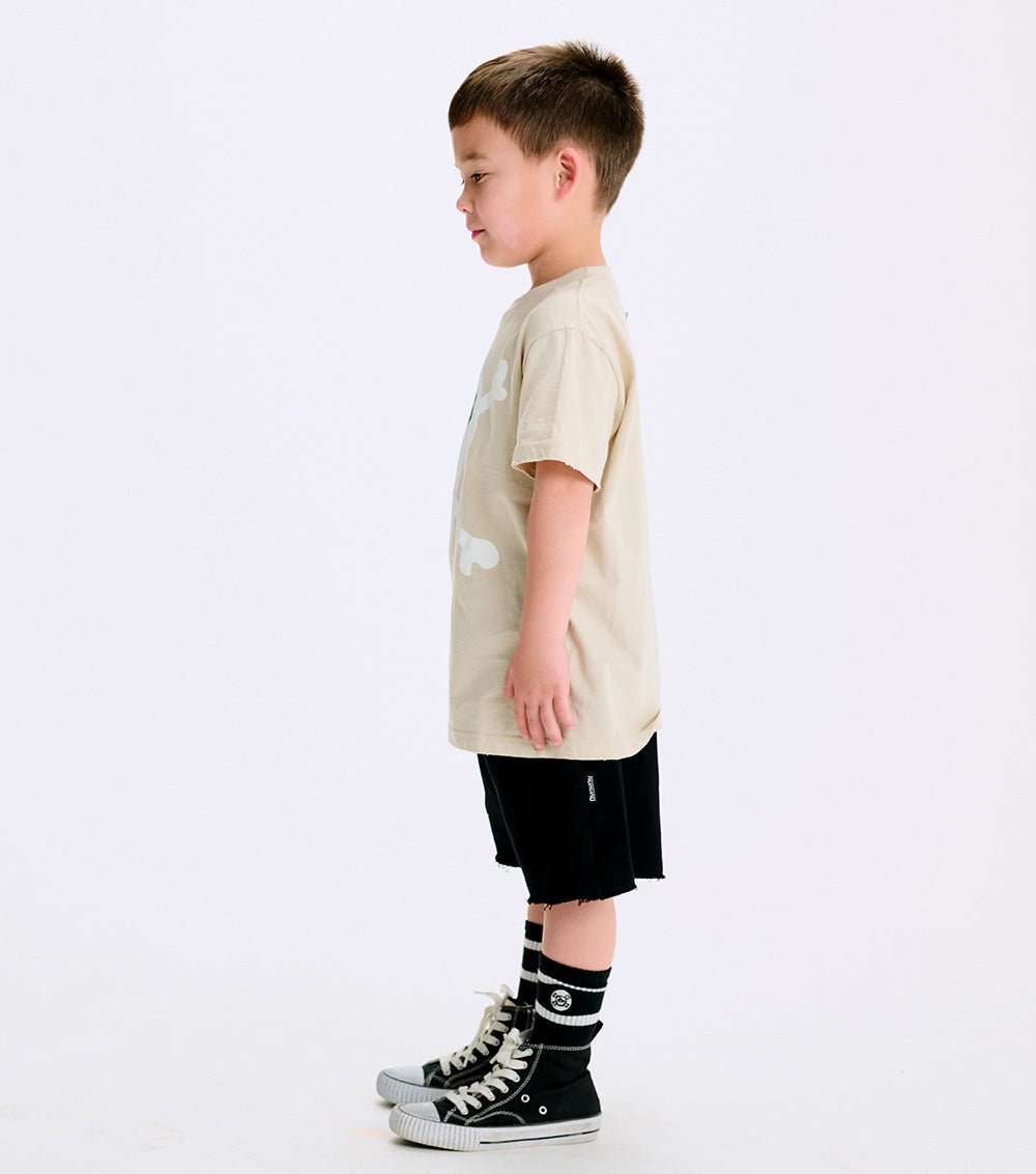 Nununu unbalanced shorts - Black NUNUNU