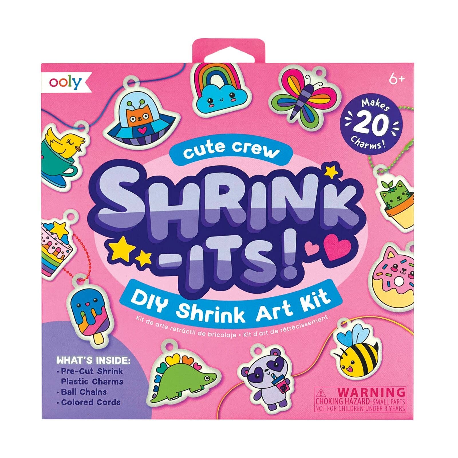 OOLY - Shrink - Its! D.I.Y. Shrink Art Kit - Cute Crew OOLY