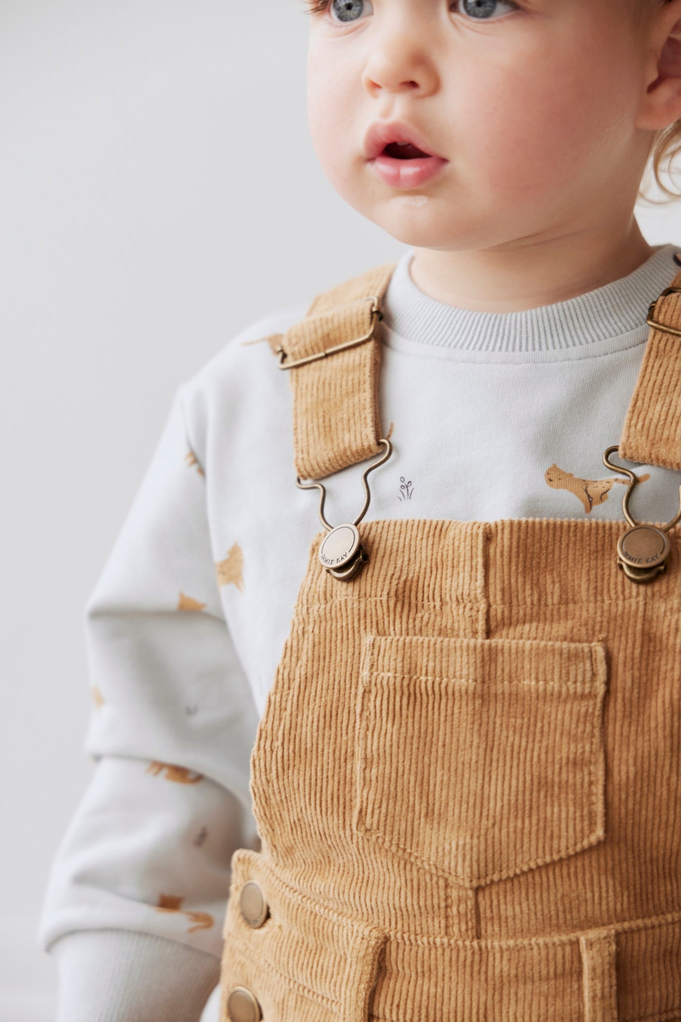 Organic Cotton Jalen Oversized Sweatshirt - Lenny Leopard Ocean Spray Jamie Kay