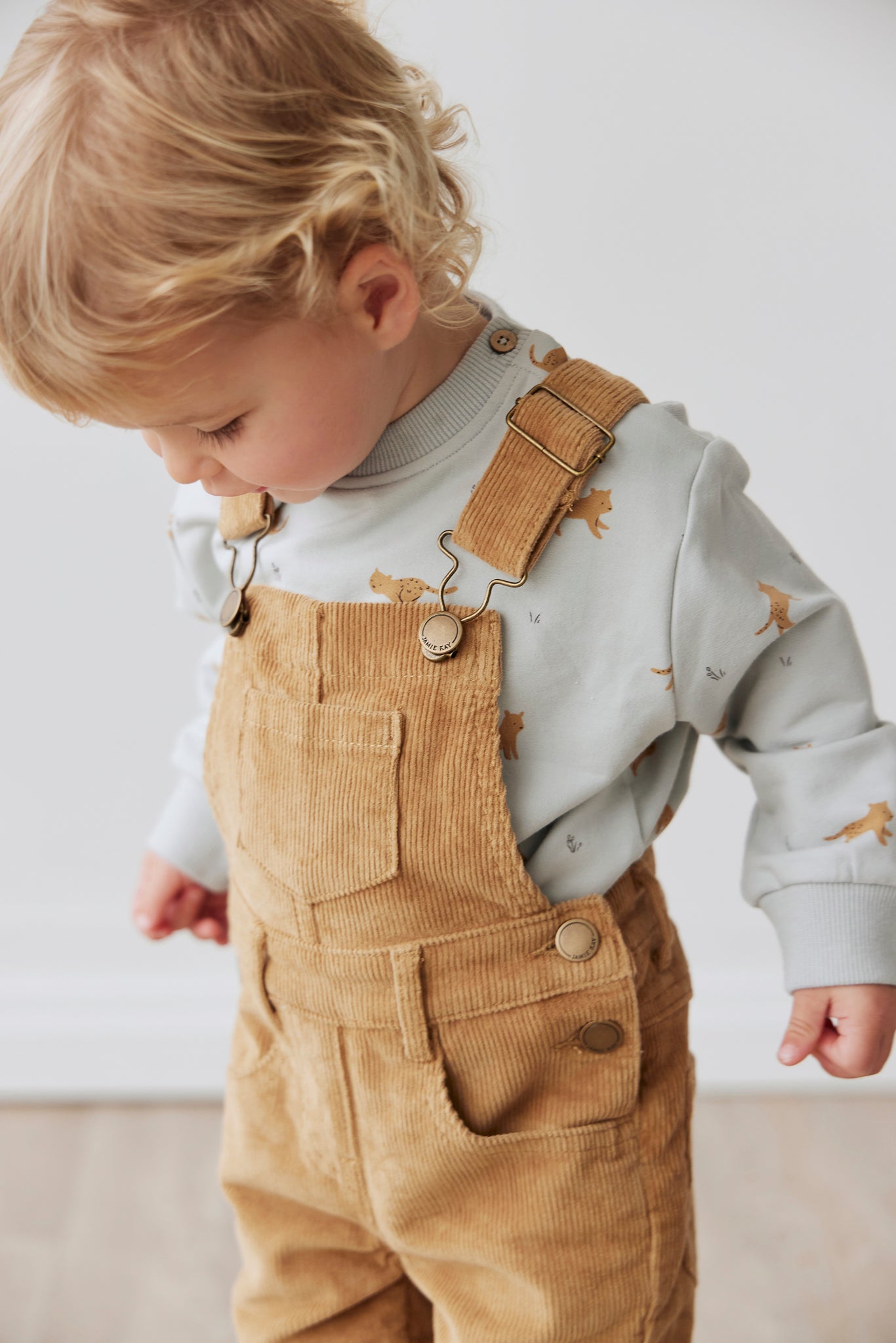 Organic Cotton Jalen Oversized Sweatshirt - Lenny Leopard Ocean Spray Jamie Kay