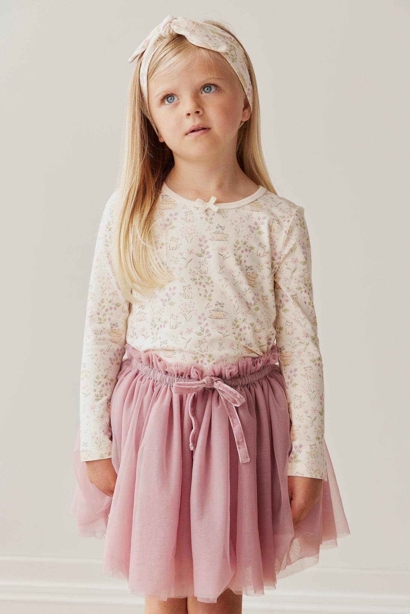 Organic Cotton Long Sleeve Top - Moons Garden Jamie Kay - enjoykidsus