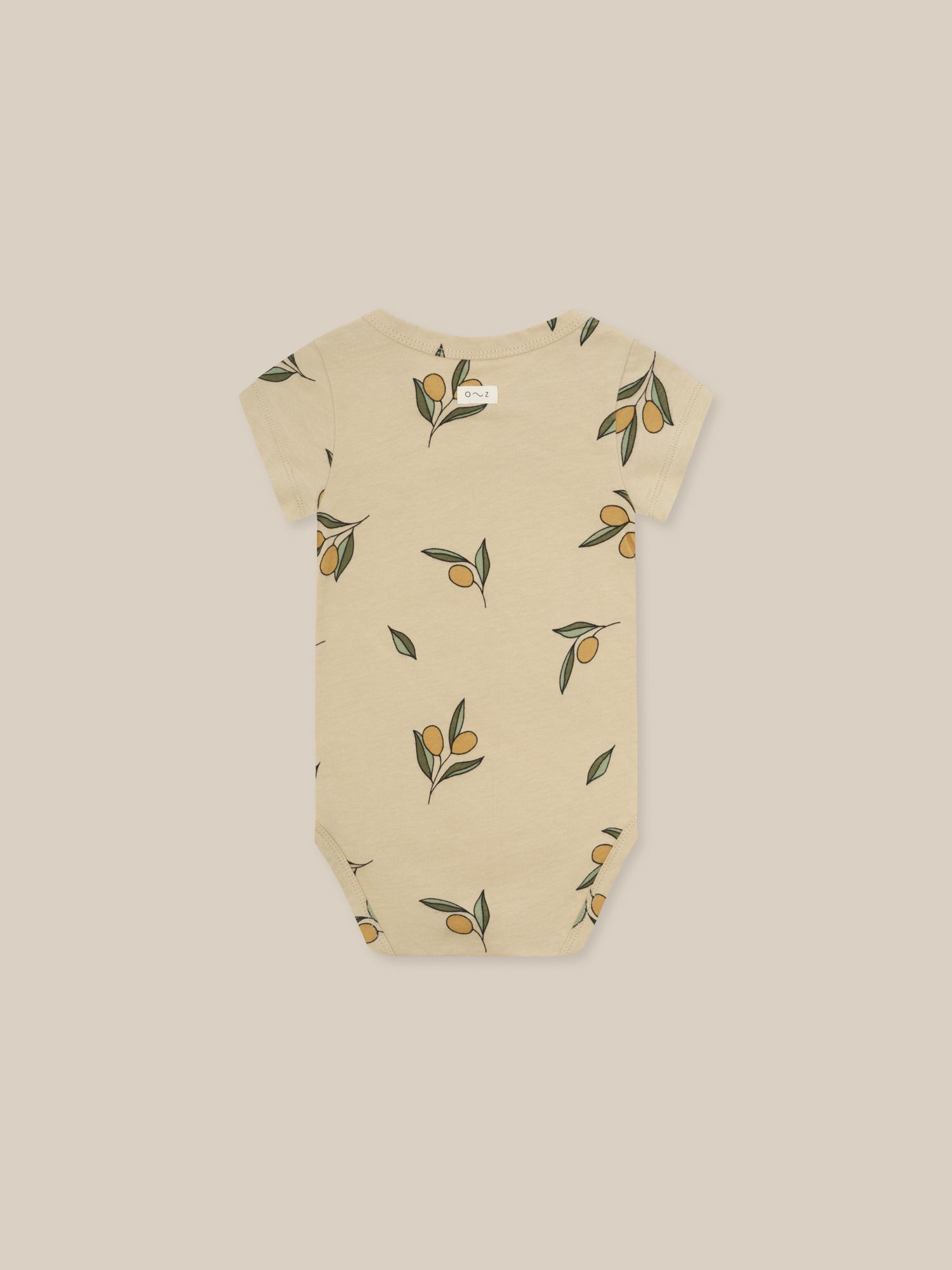 Organic Zoo Olive Garden Short Sleeve Bodysuit Organic Zoo
