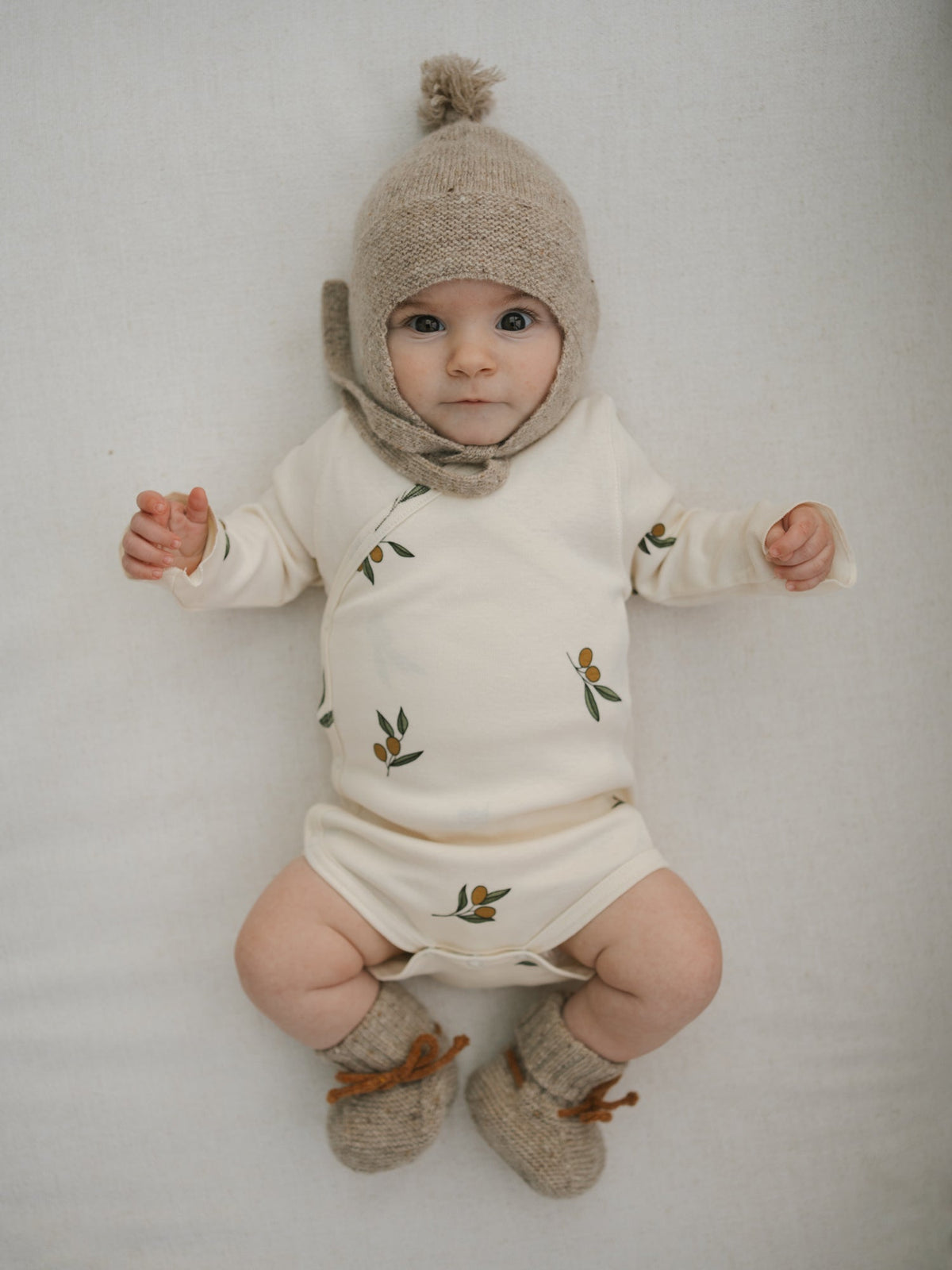 Organic Zoo Olive Garden Wrapover Bodysuit Organic Zoo