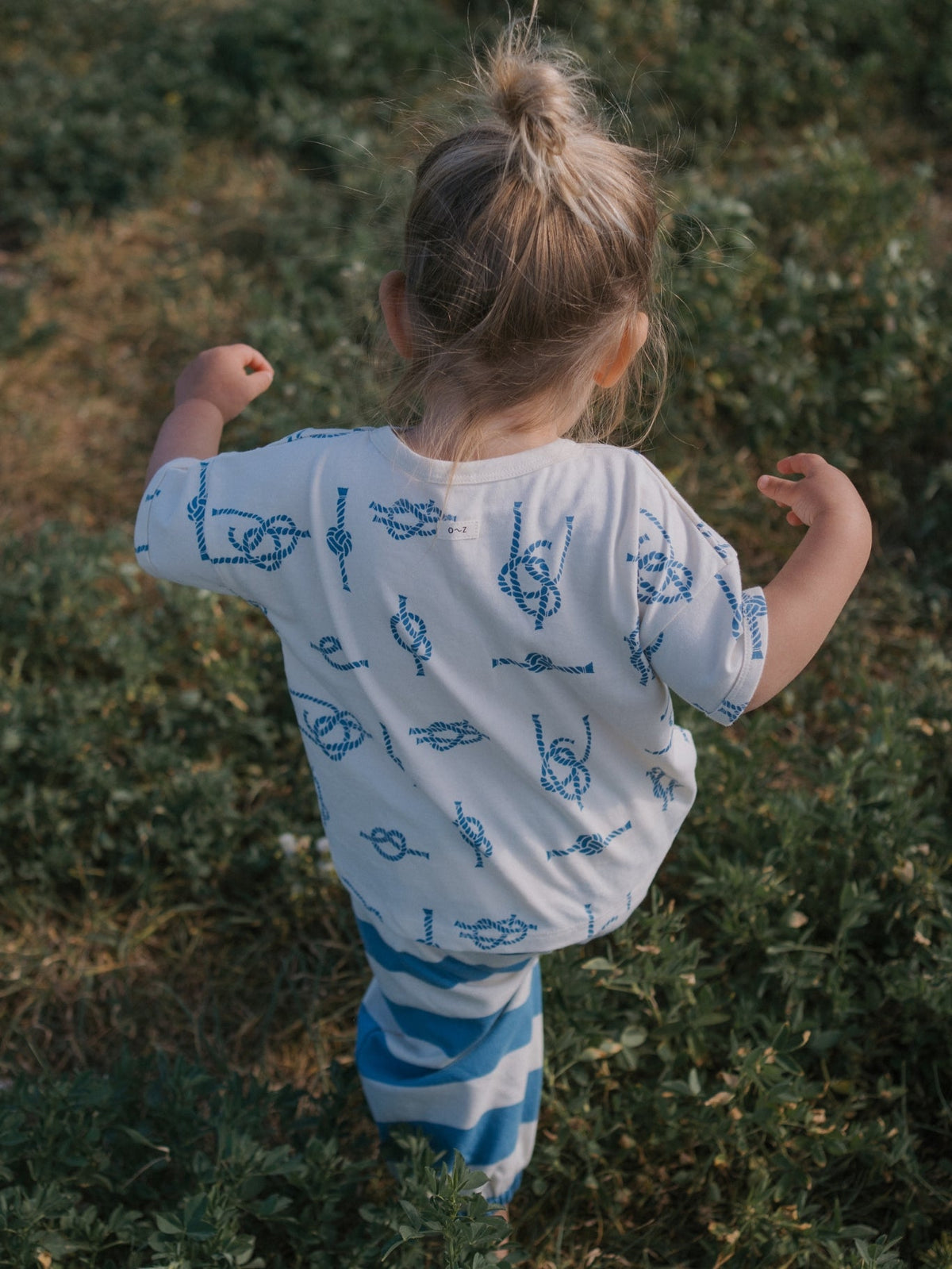 Organic Zoo Sailor Knots Boxy T-Shirt Organic Zoo