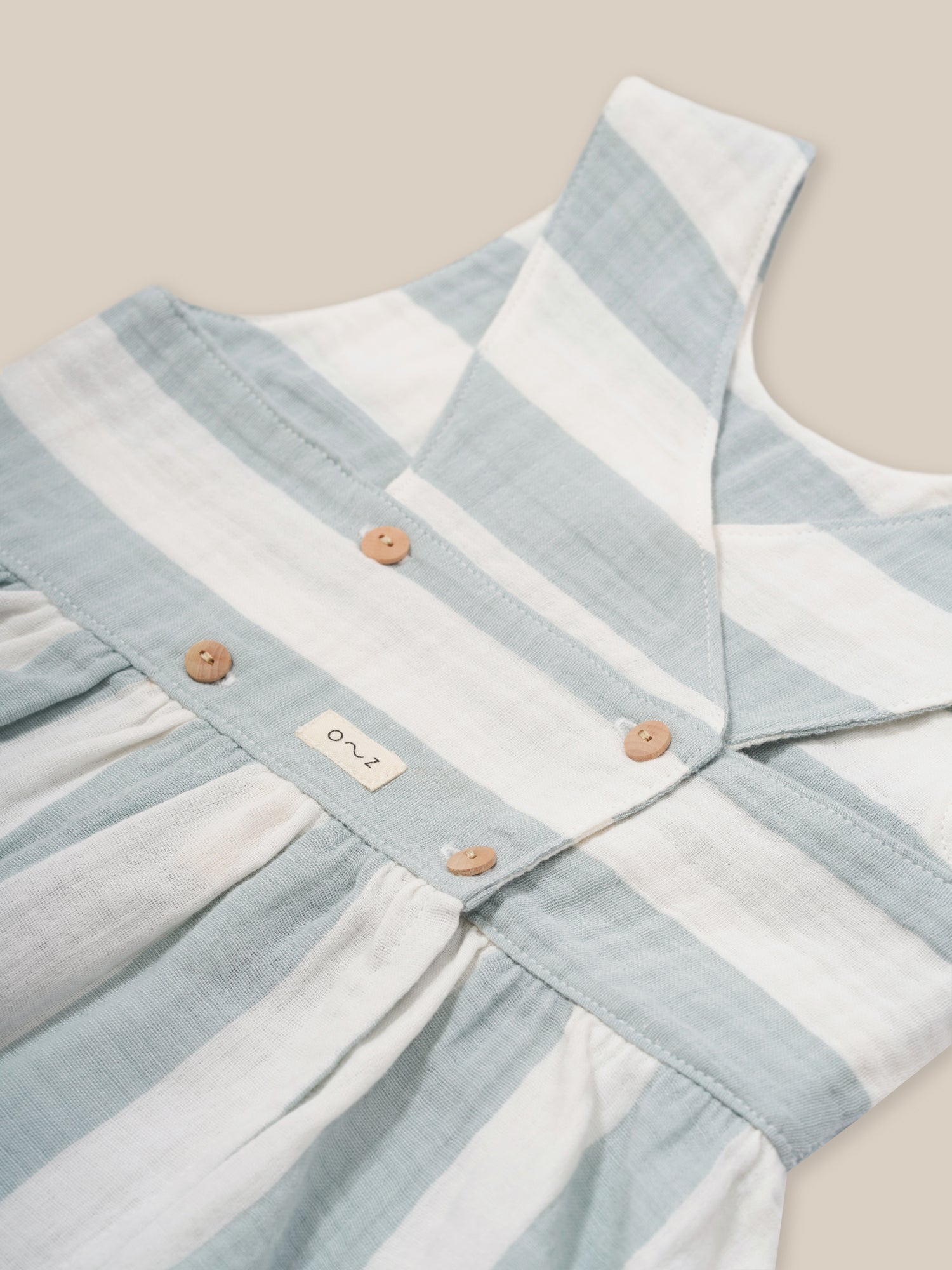 Organic Zoo Sardine Stripes Sleeveless Dress Organic Zoo