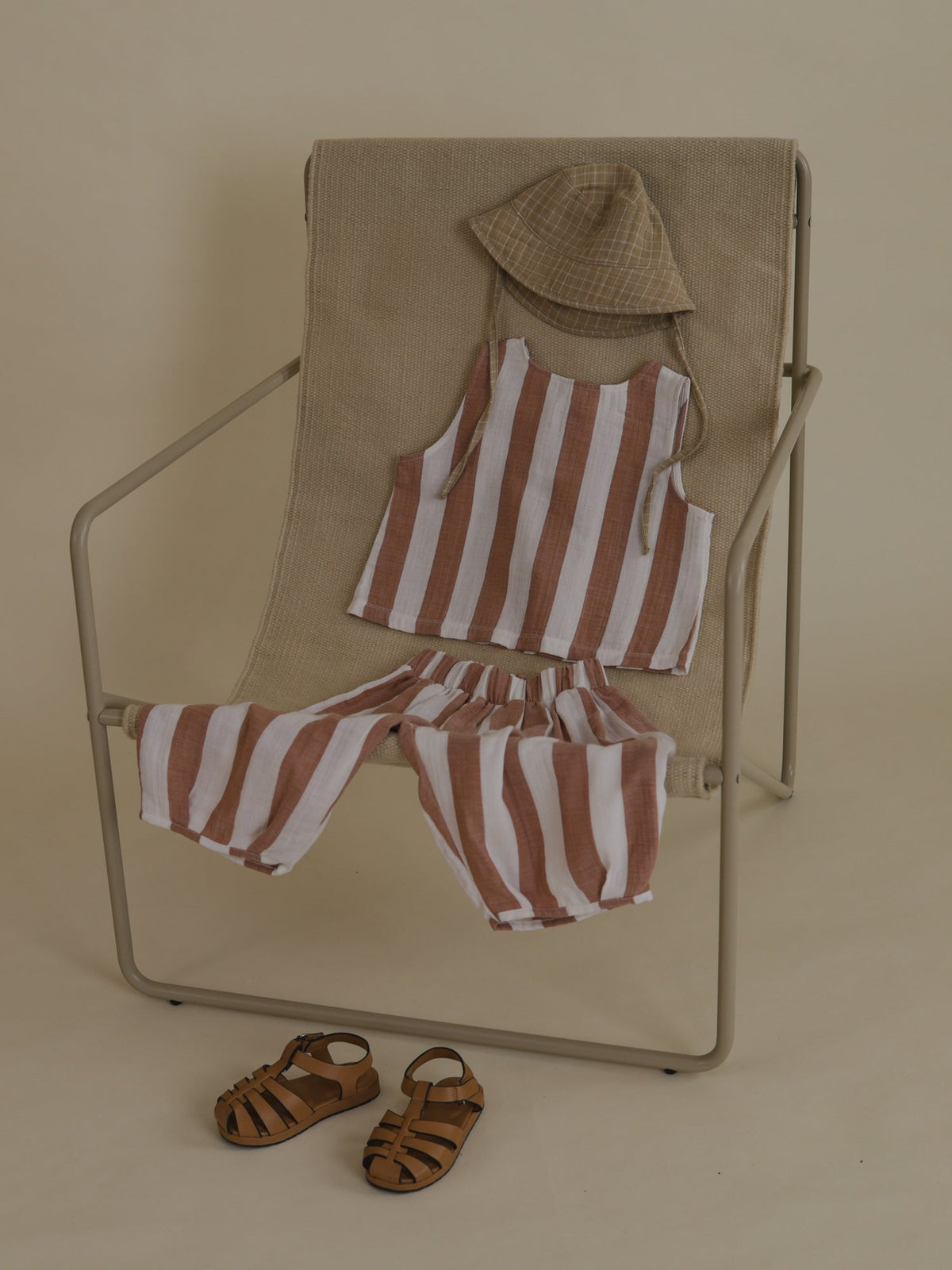 Organic Zoo Sienna Stripes Resort Top Organic Zoo