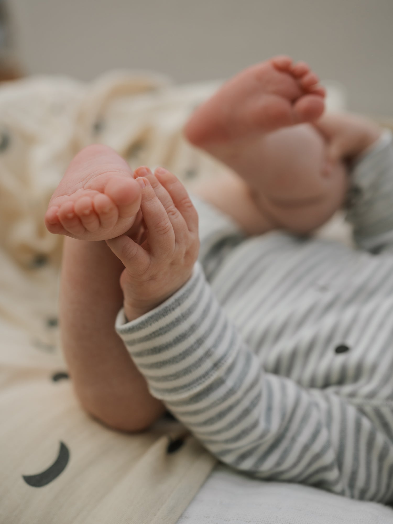 Organic Zoo Stripy BUNNY Bodysuit Organic Zoo