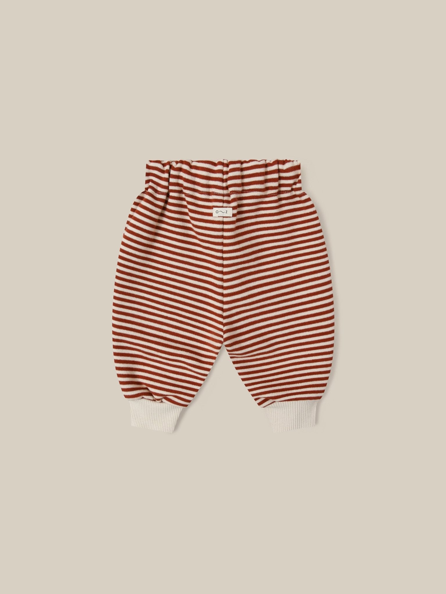 Paprika Stripes Sweatpants Organic Zoo - enjoykidsus