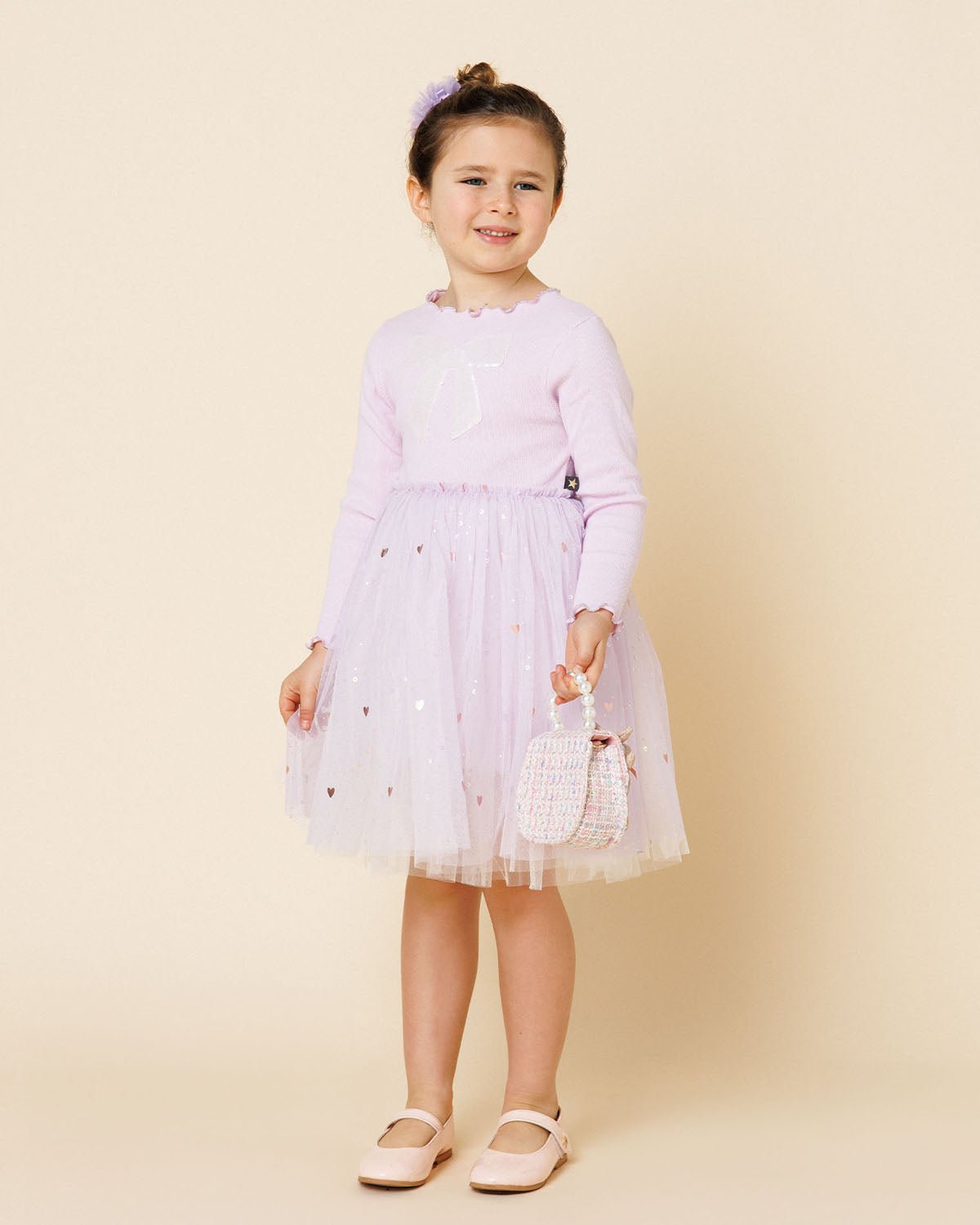 Petite Hailey Emma Bow Tutu Dress Petite Hailey