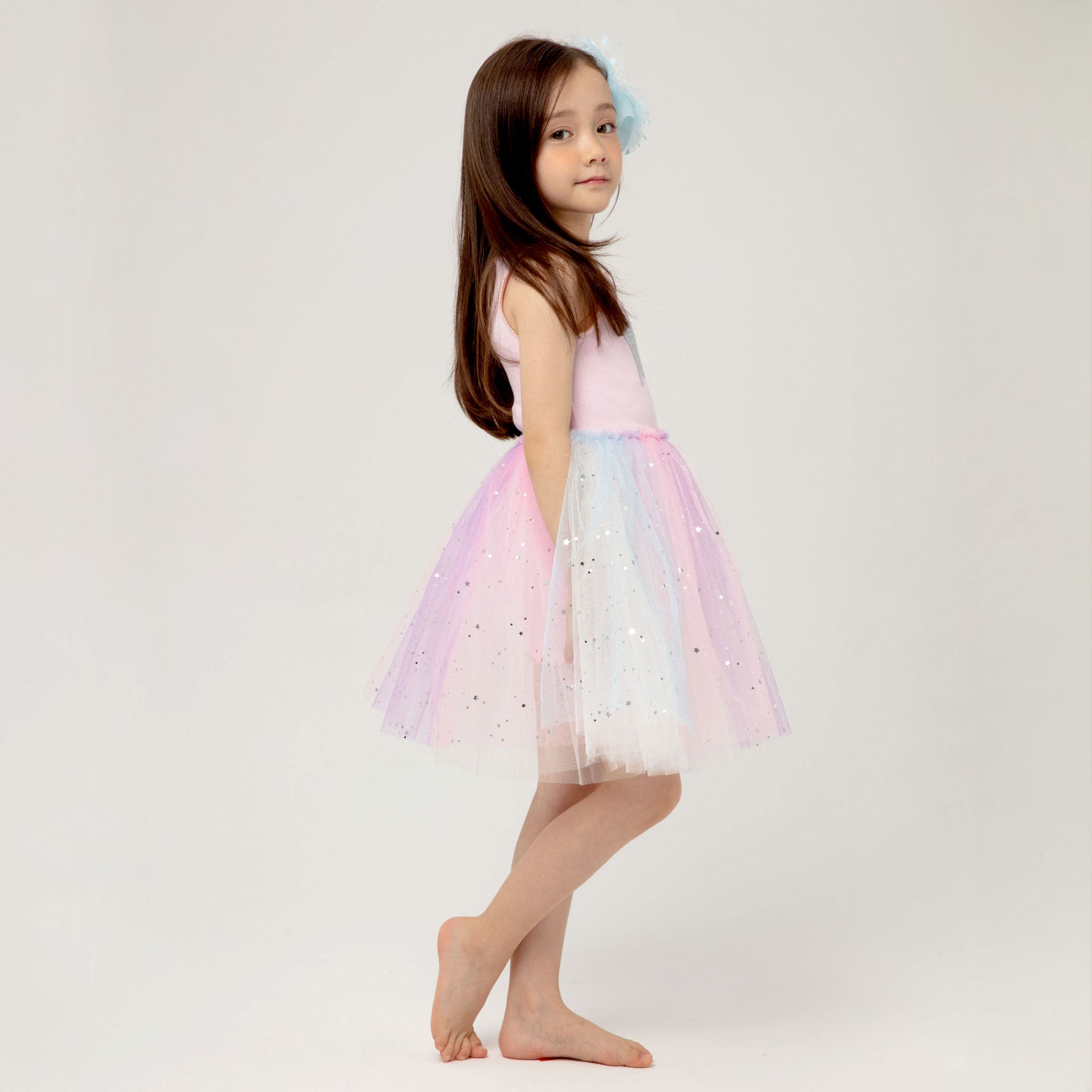 Petite Hailey Rylee Tutu Dress - Purple Petite Hailey