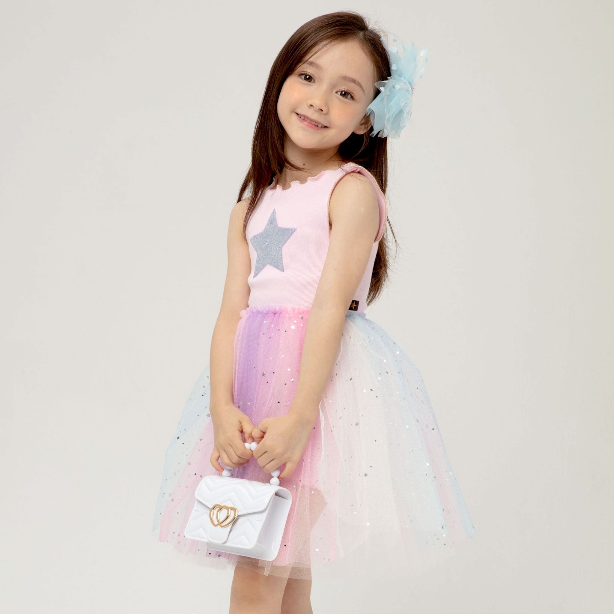 Petite Hailey Rylee Tutu Dress - Purple Petite Hailey