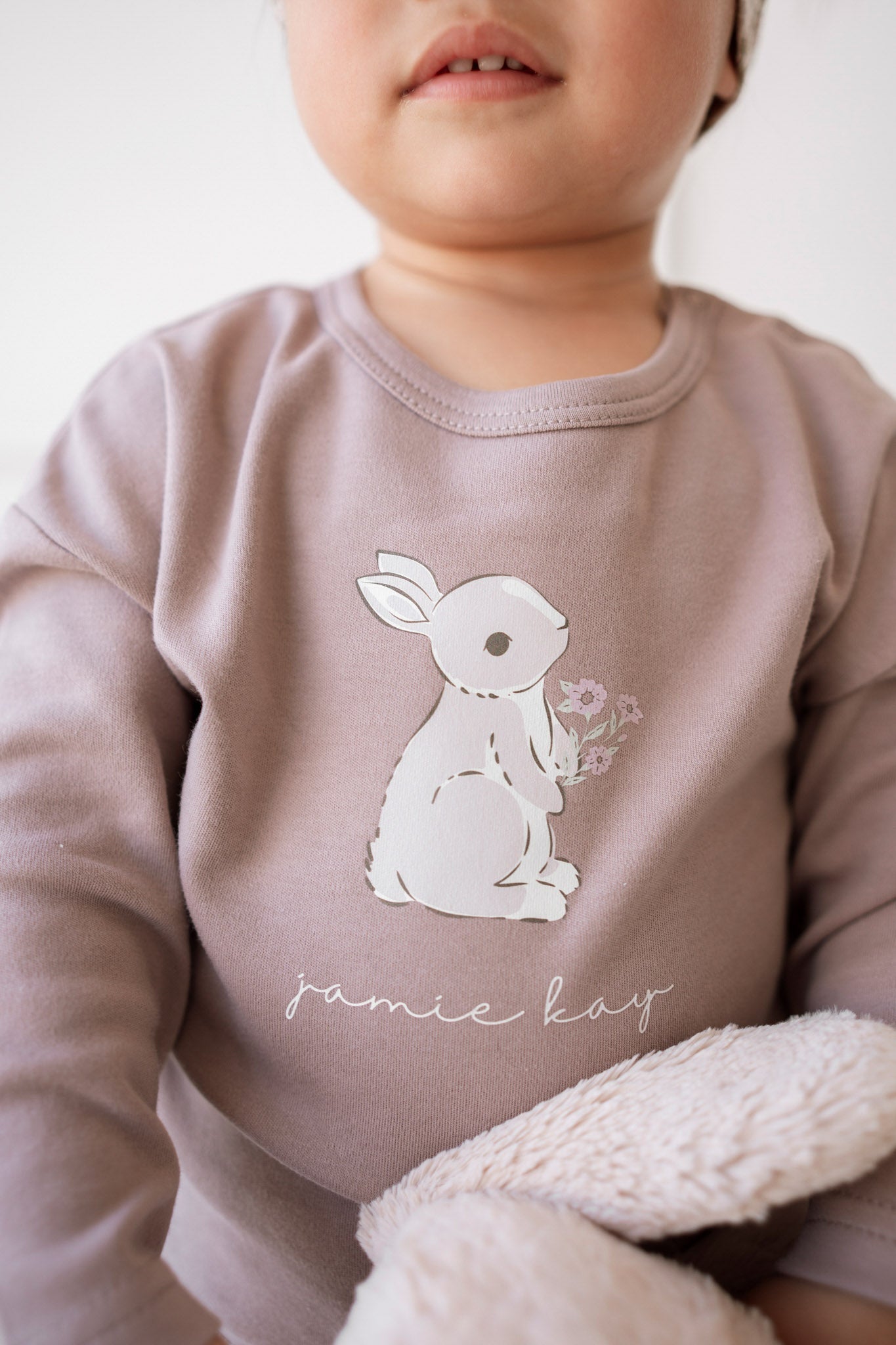 Pima Cotton Marley Long Sleeve Top - Lavender Musk Jamie Kay