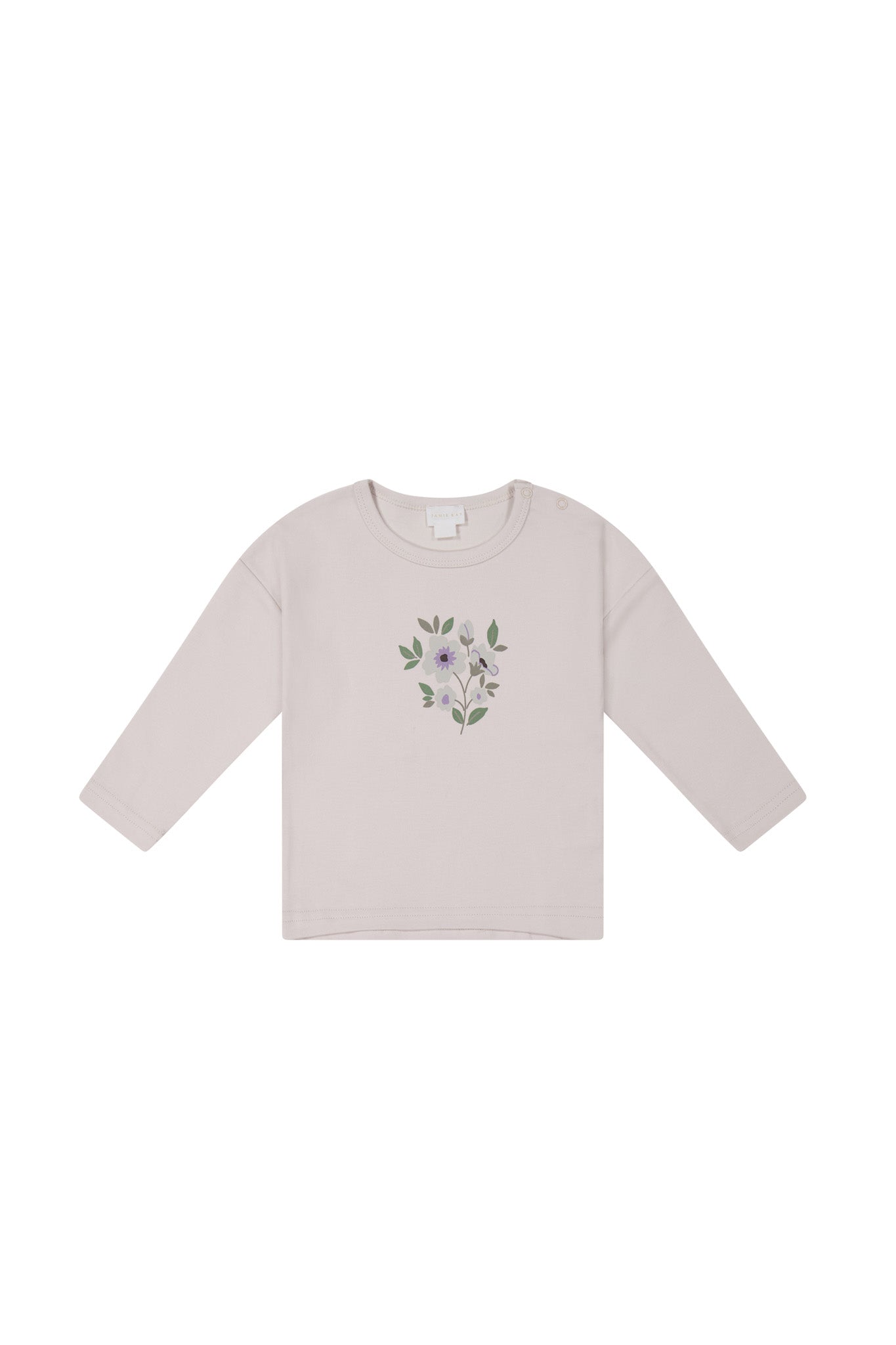 Pima Cotton Marley Long Sleeve Top - Luna Jamie Kay