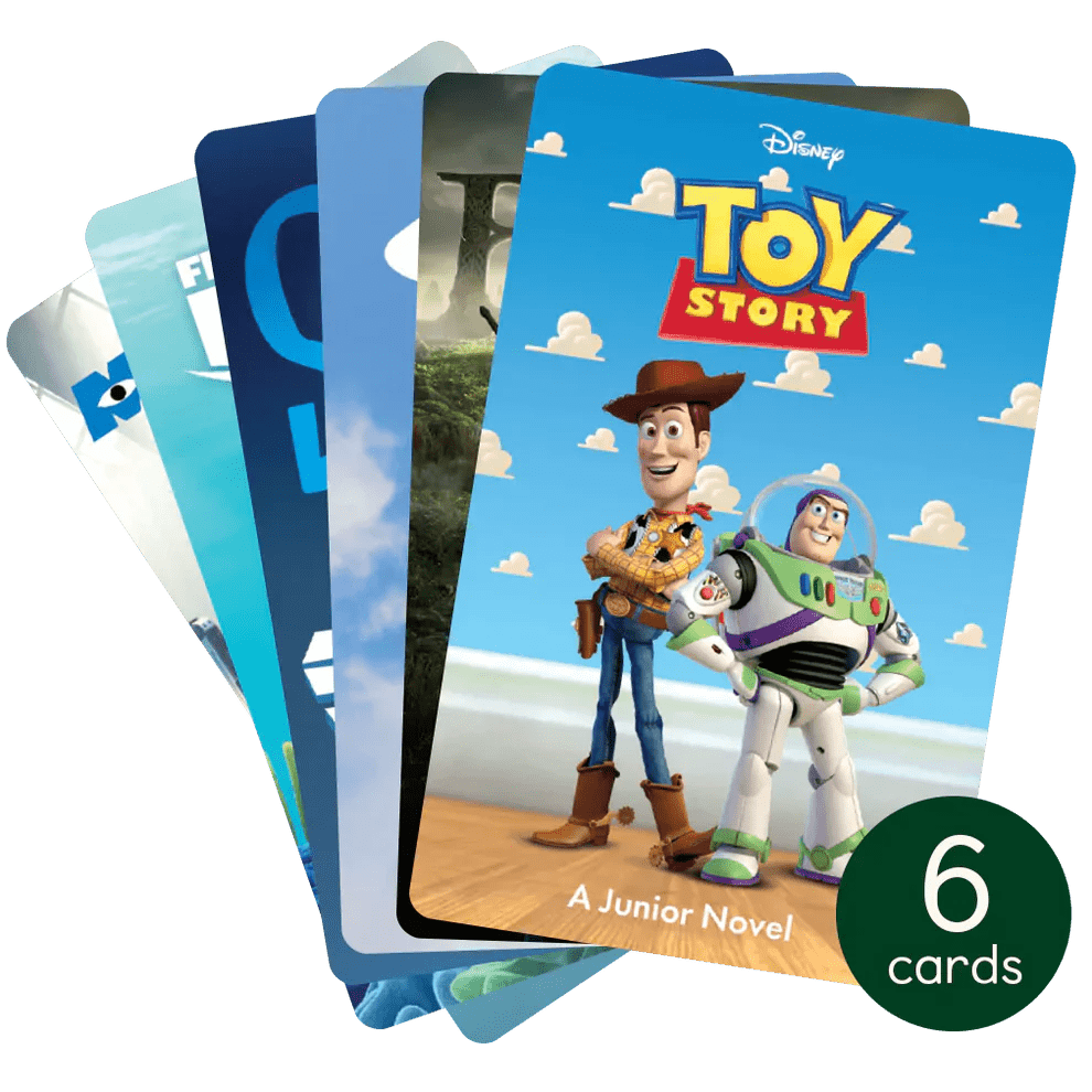 Pixar Audio Collection - 6 Audiobook Cards Yoto