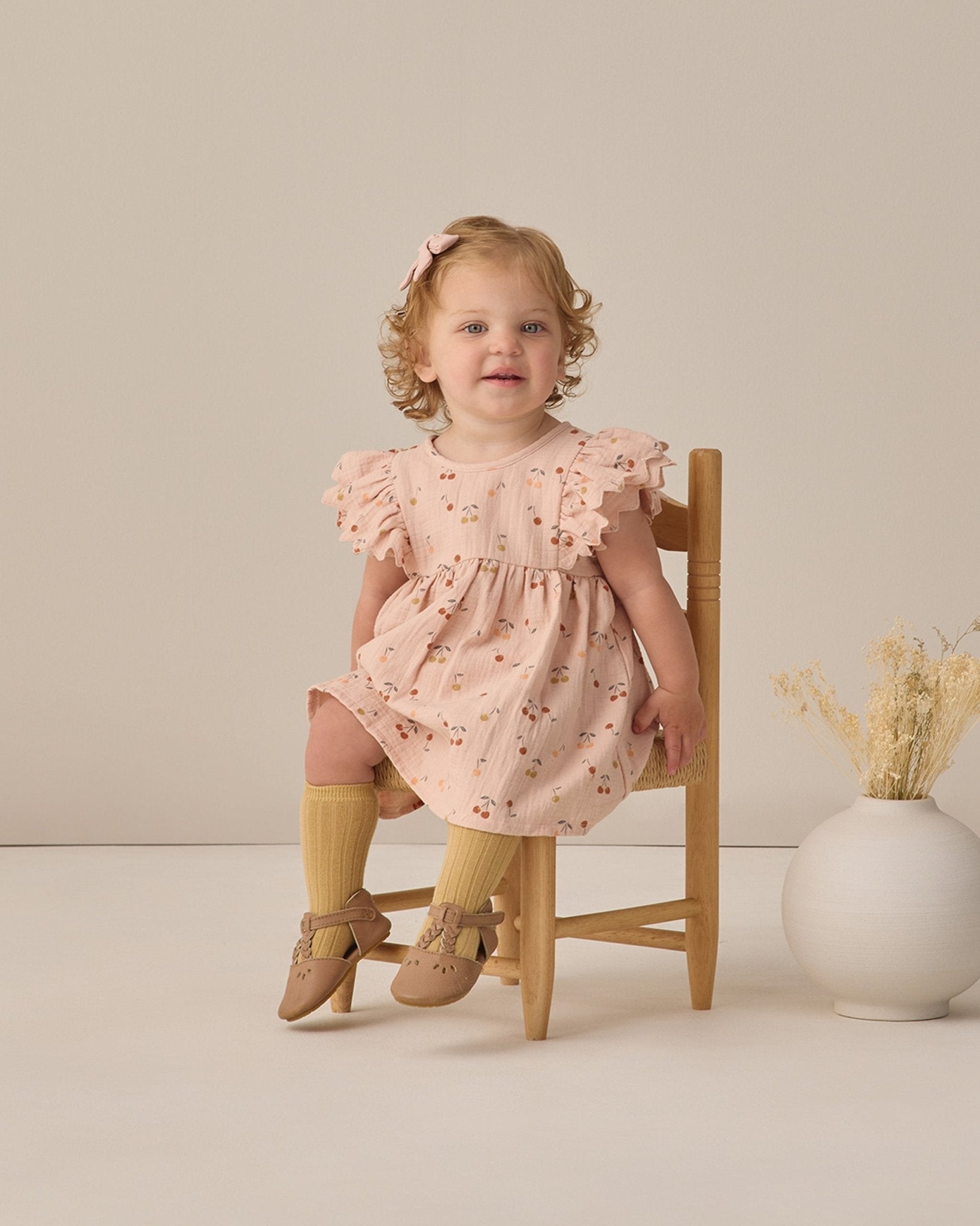 Quincy Mae Alina Dress Cherries Quincy Mae