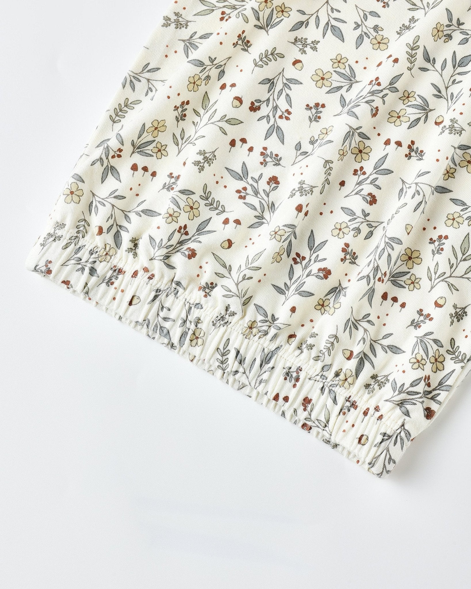 Quincy Mae Bamboo Baby Gown + Hat Set || Woodland Quincy Mae