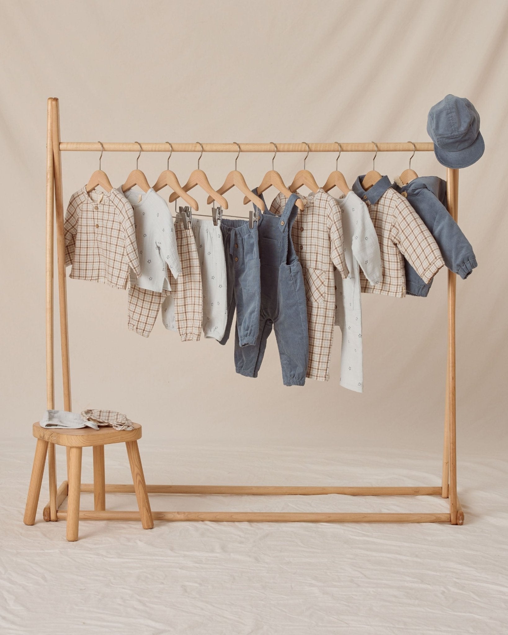 Quincy Mae Ford Jacket || Blue Plaid Quincy Mae