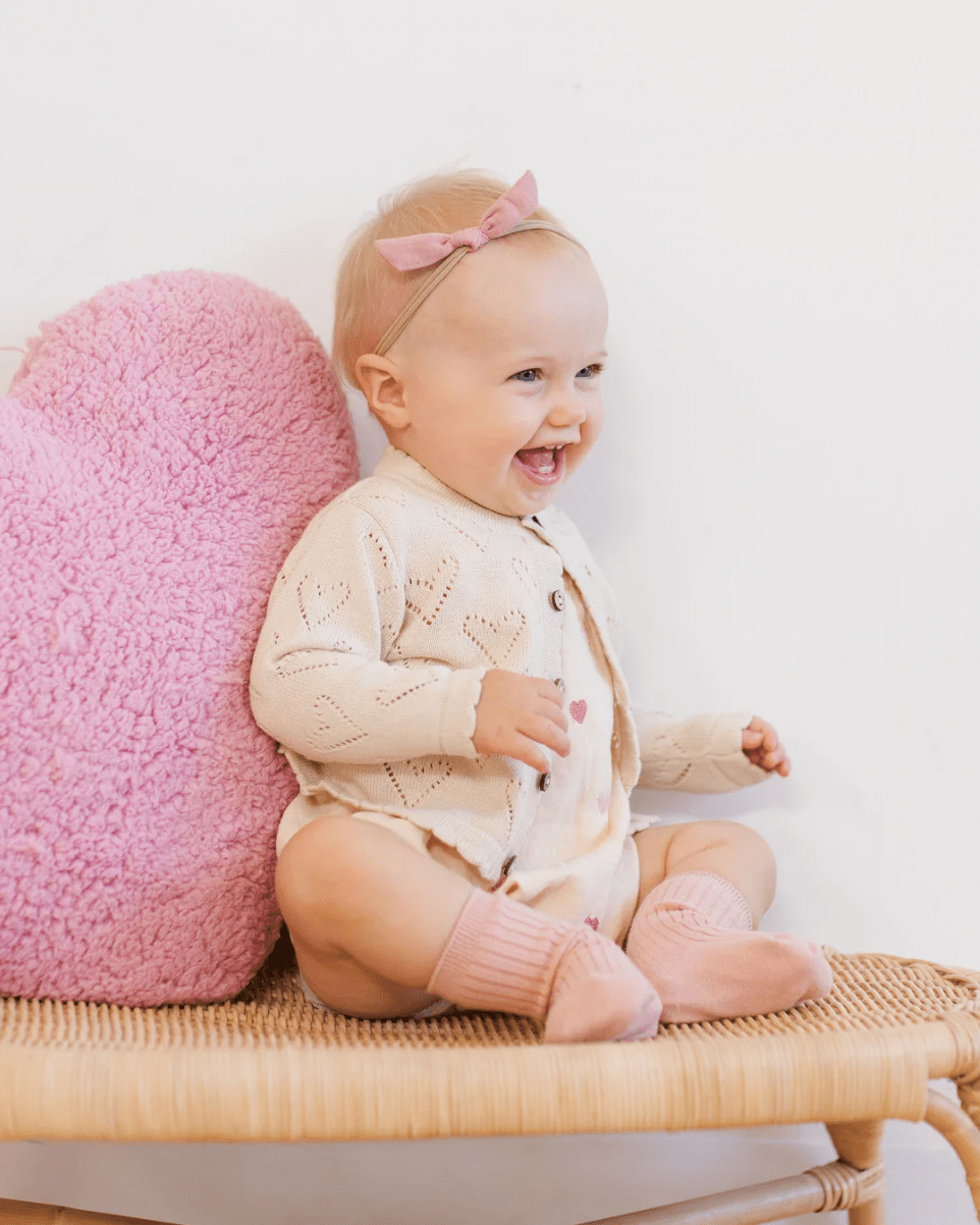 Quincy Mae Knit Cardigan - Natural Quincy mae