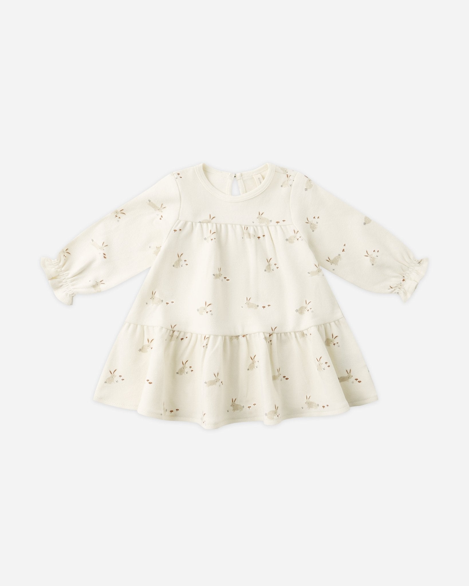 Quincy Mae Tiered Jersey Dress || Bunnies Quincy Mae