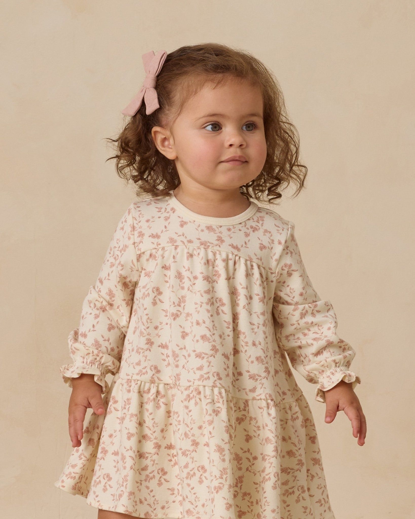 Quincy Mae Tiered Jersey Dress || French Garden Quincy Mae