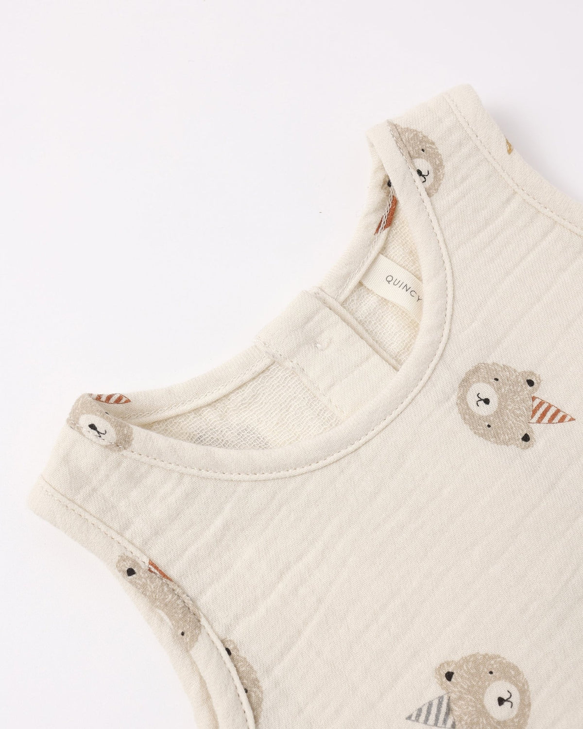 Quincy Mae Woven Tank Set Party Bears Quincy Mae