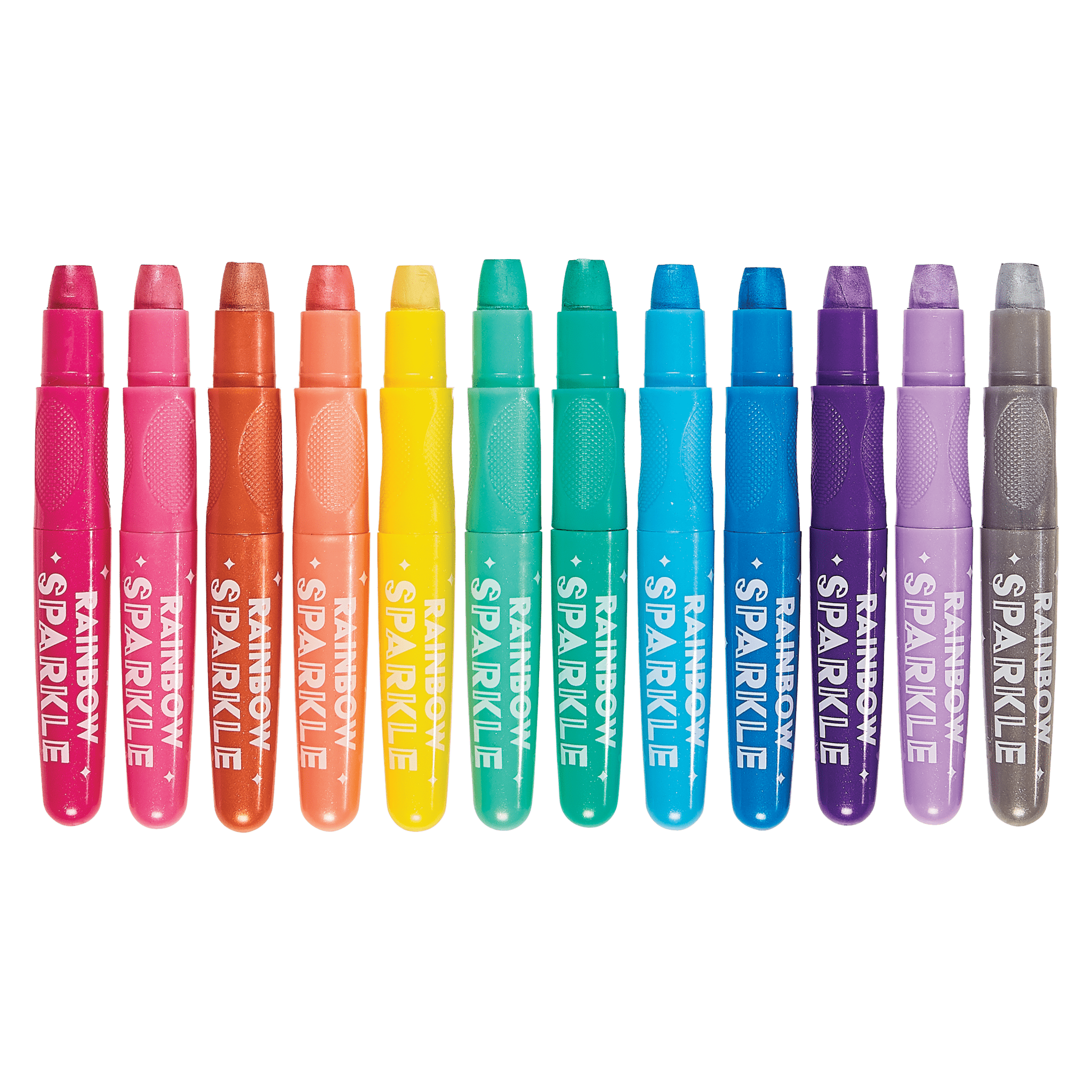 Rainbow Sparkle Metallic Watercolor Gel Crayons - Set of 12 OOLY