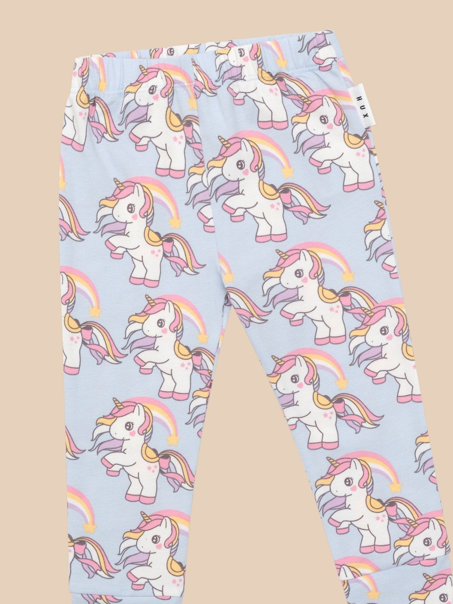 Huxbaby RAINBOW UNICORN LEGGING Huxbaby