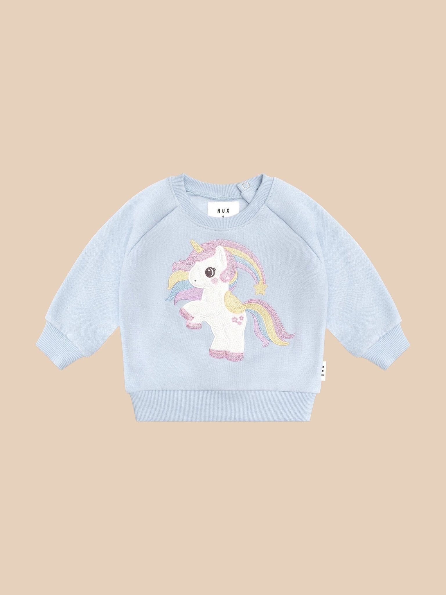 Huxbaby RAINBOW UNICORN SWEATSHIRT Huxbaby