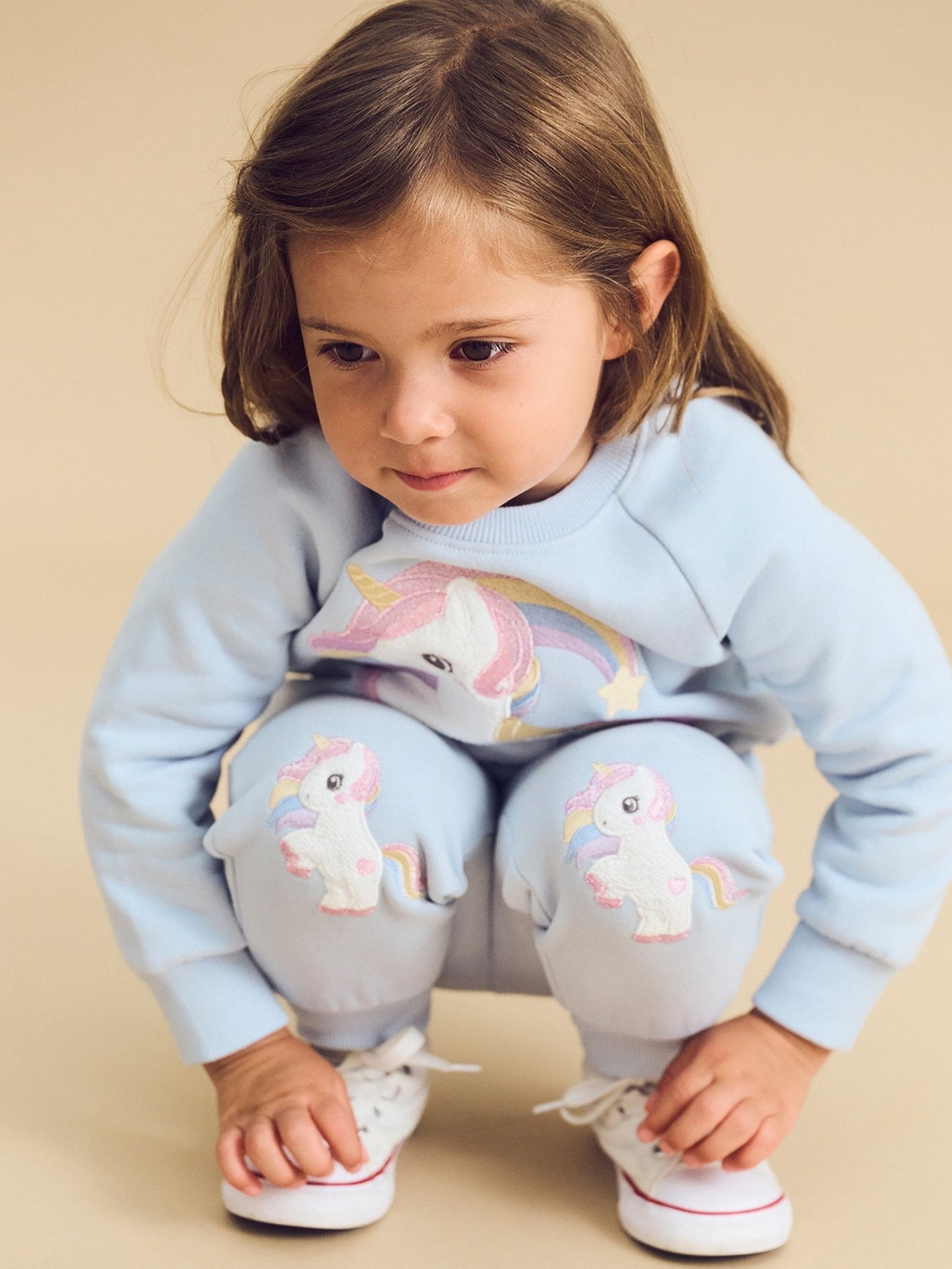 Huxbaby RAINBOW UNICORN SWEATSHIRT Huxbaby