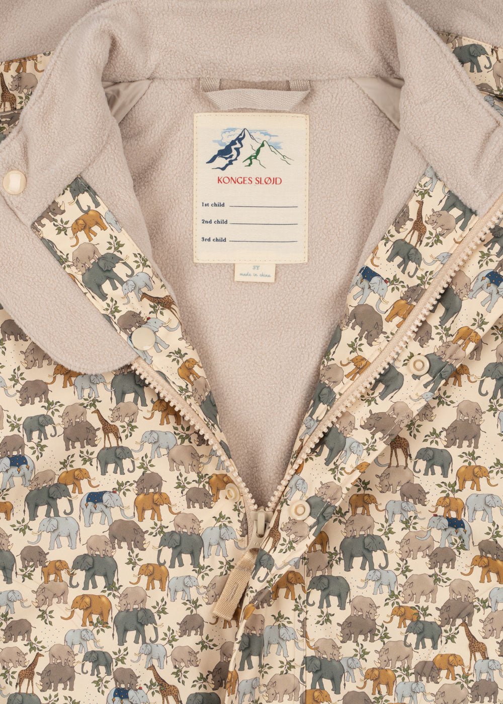 Konges Sløjd RAINY PALME SET - SAFARI Konges Sløjd