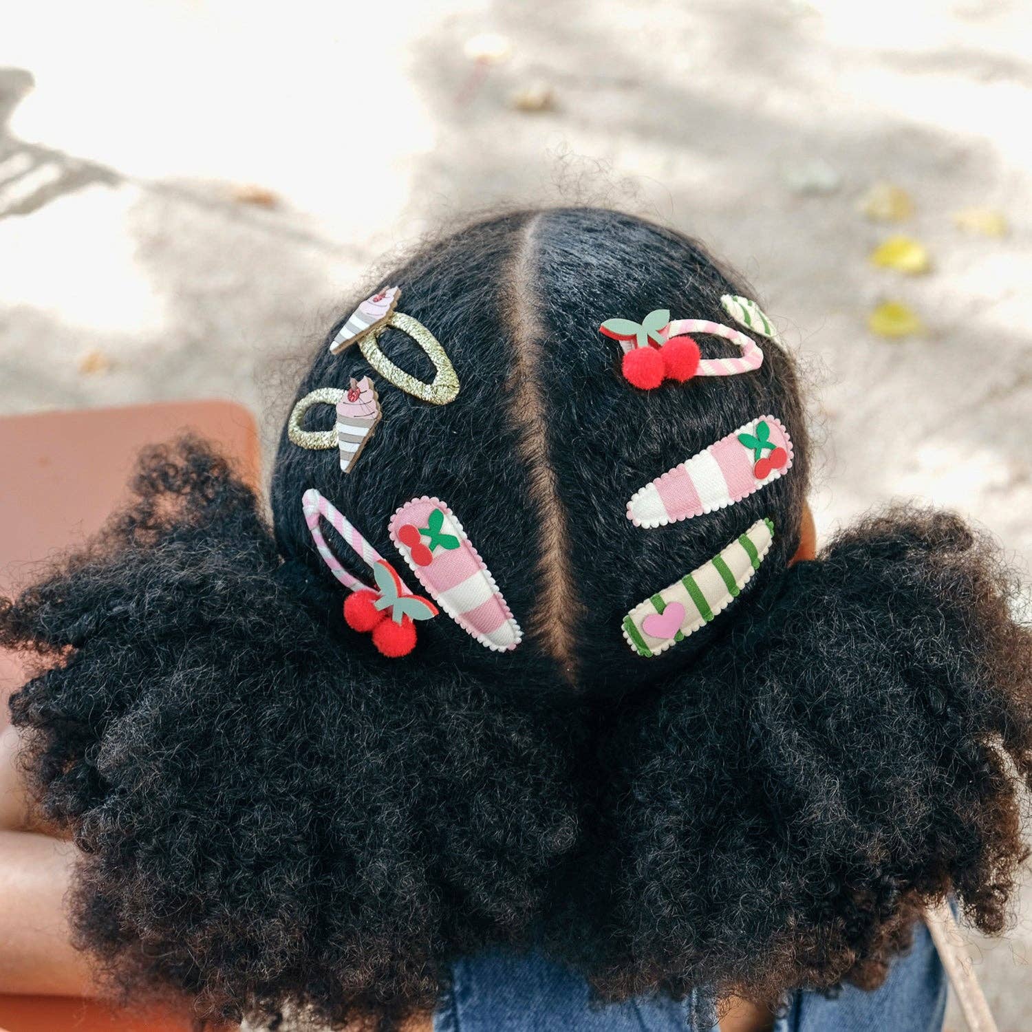 Rockahula - Cherry Kiss Stripy Clips Rockahula Kids