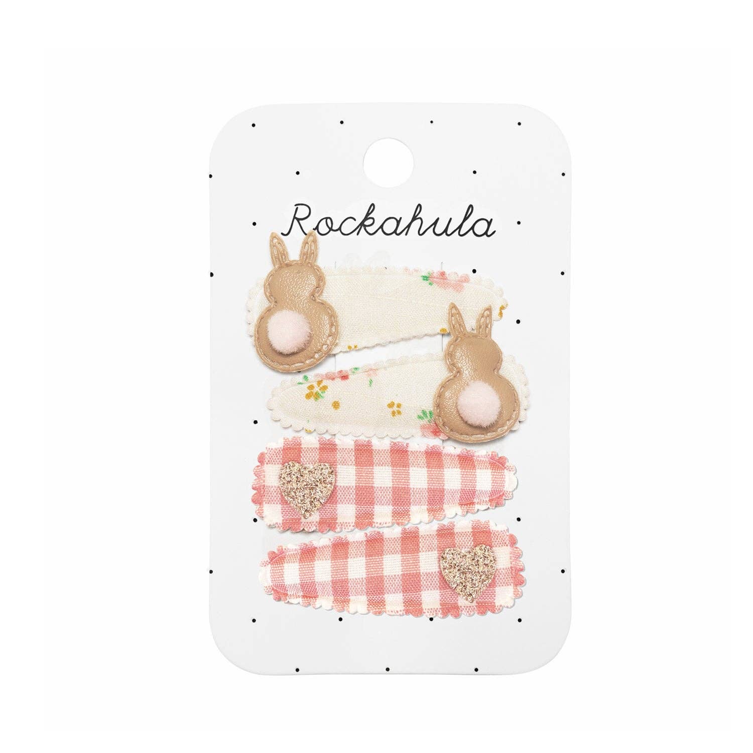 Rockahula Kids - Tiny Blossom Bunny Fabric Clip Set Rockahula Kids