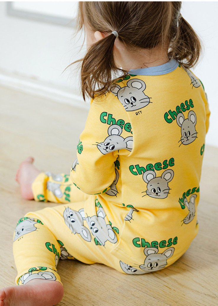 Rototo bebe Saltsung fit set pj - Cheese face Rototo bebe