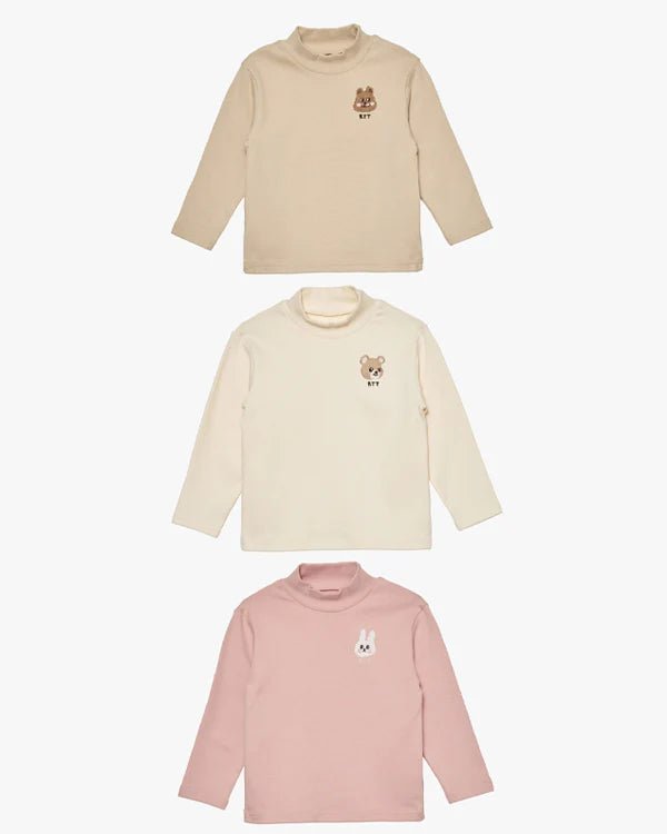 Rototo bebe Sugar Napped Turtleneck T-shirt Rototo Bebe