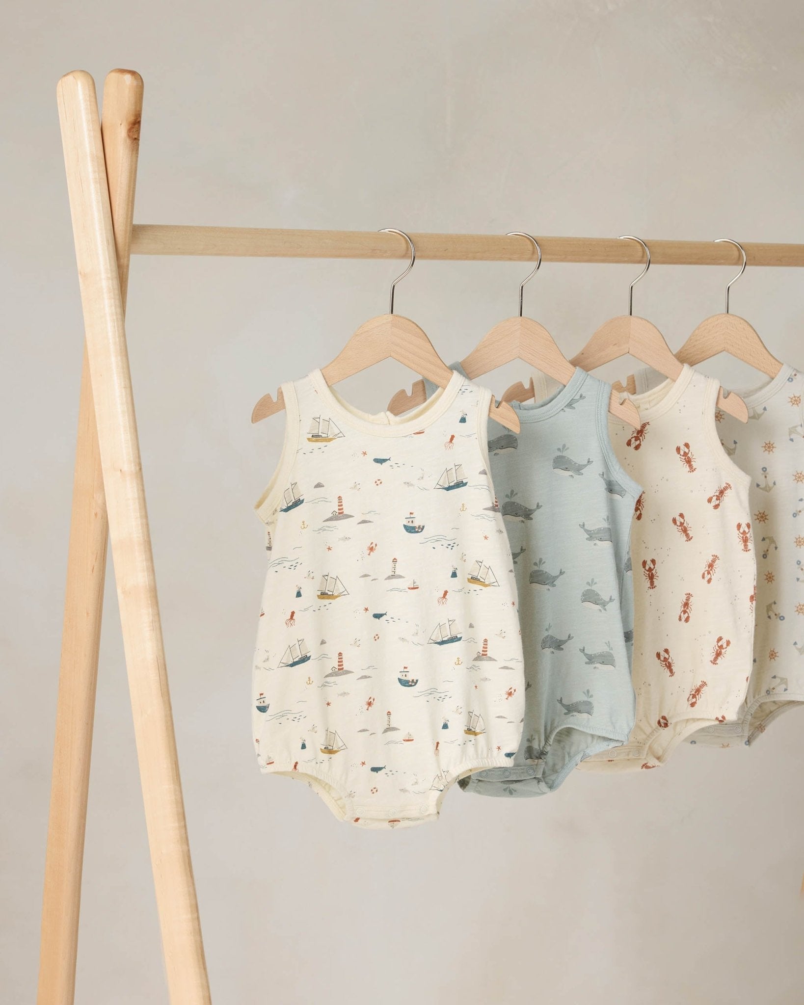 Rylee + Cru Bubble Onesie || Nautical Rylee + Cru