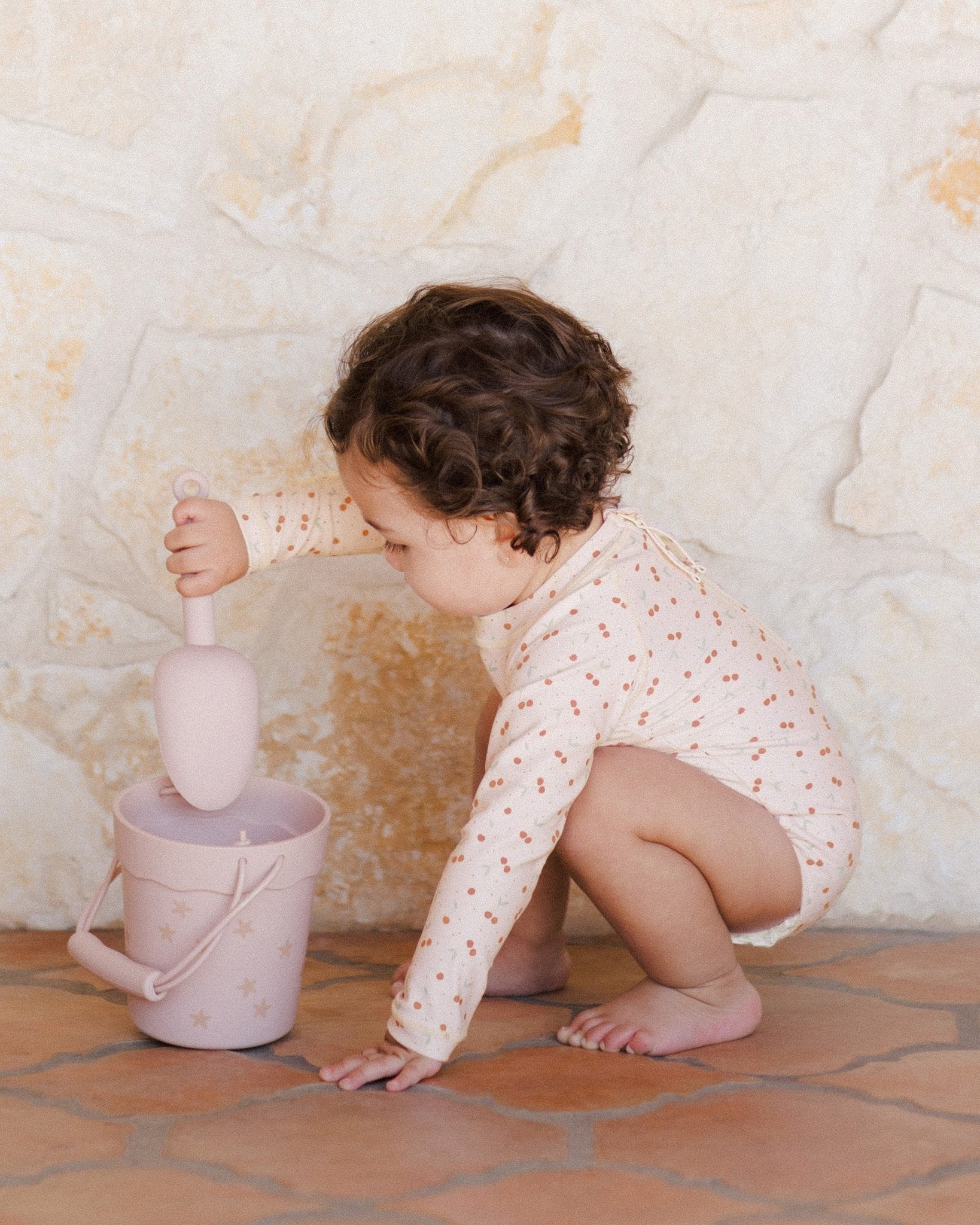 Rylee + Cru Delphine Rashguard One - Piece || Cherries Rylee + Cru