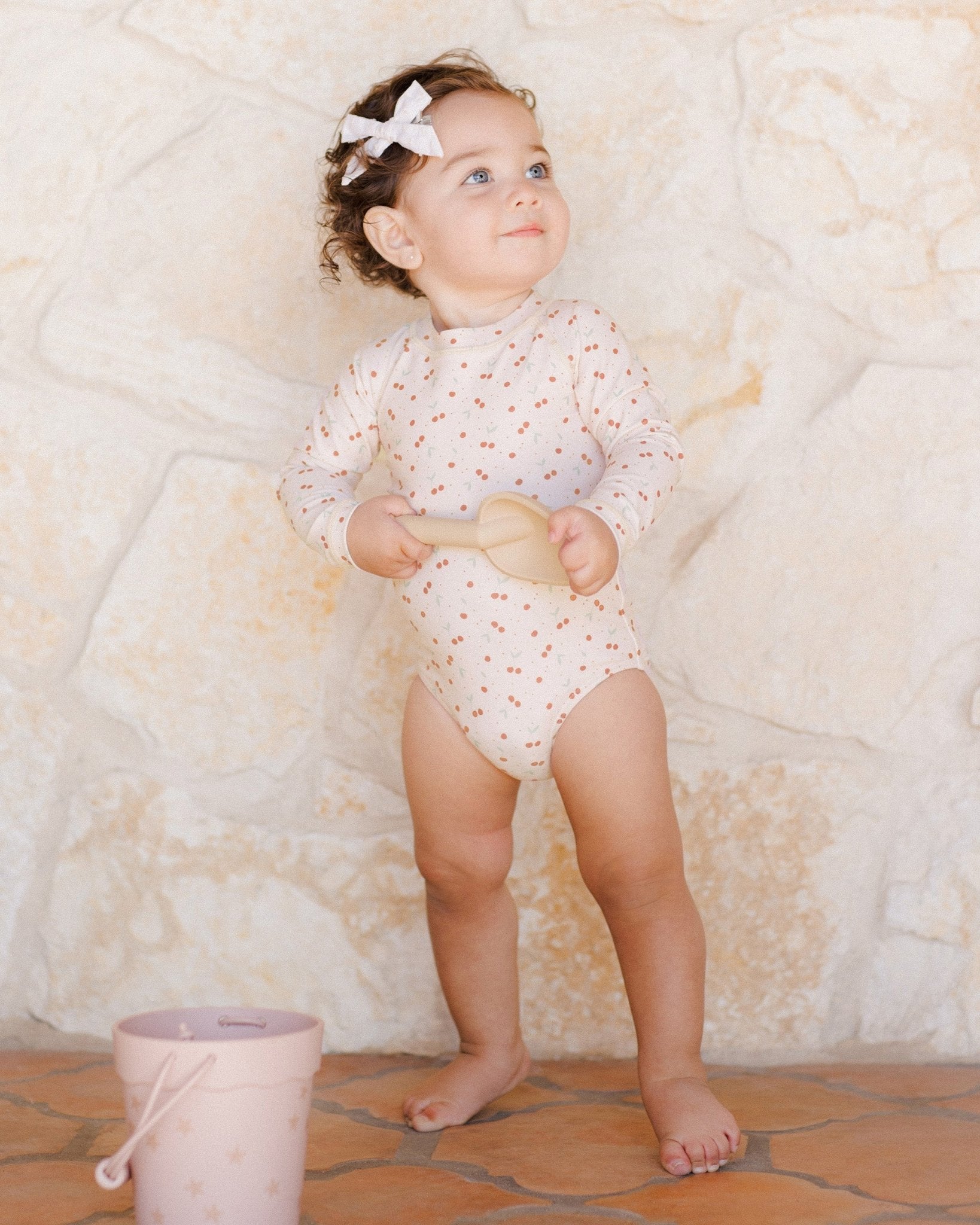 Rylee + Cru Delphine Rashguard One - Piece || Cherries Rylee + Cru