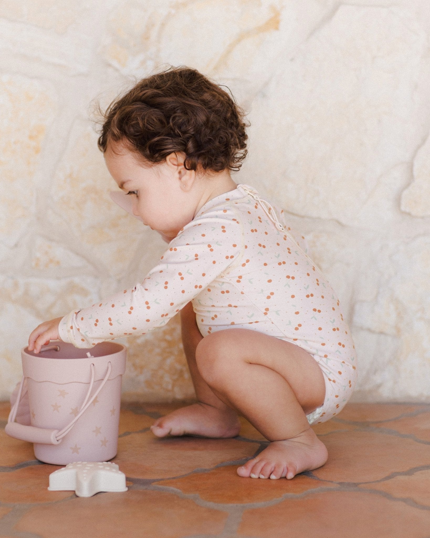 Rylee + Cru Delphine Rashguard One - Piece || Cherries Rylee + Cru